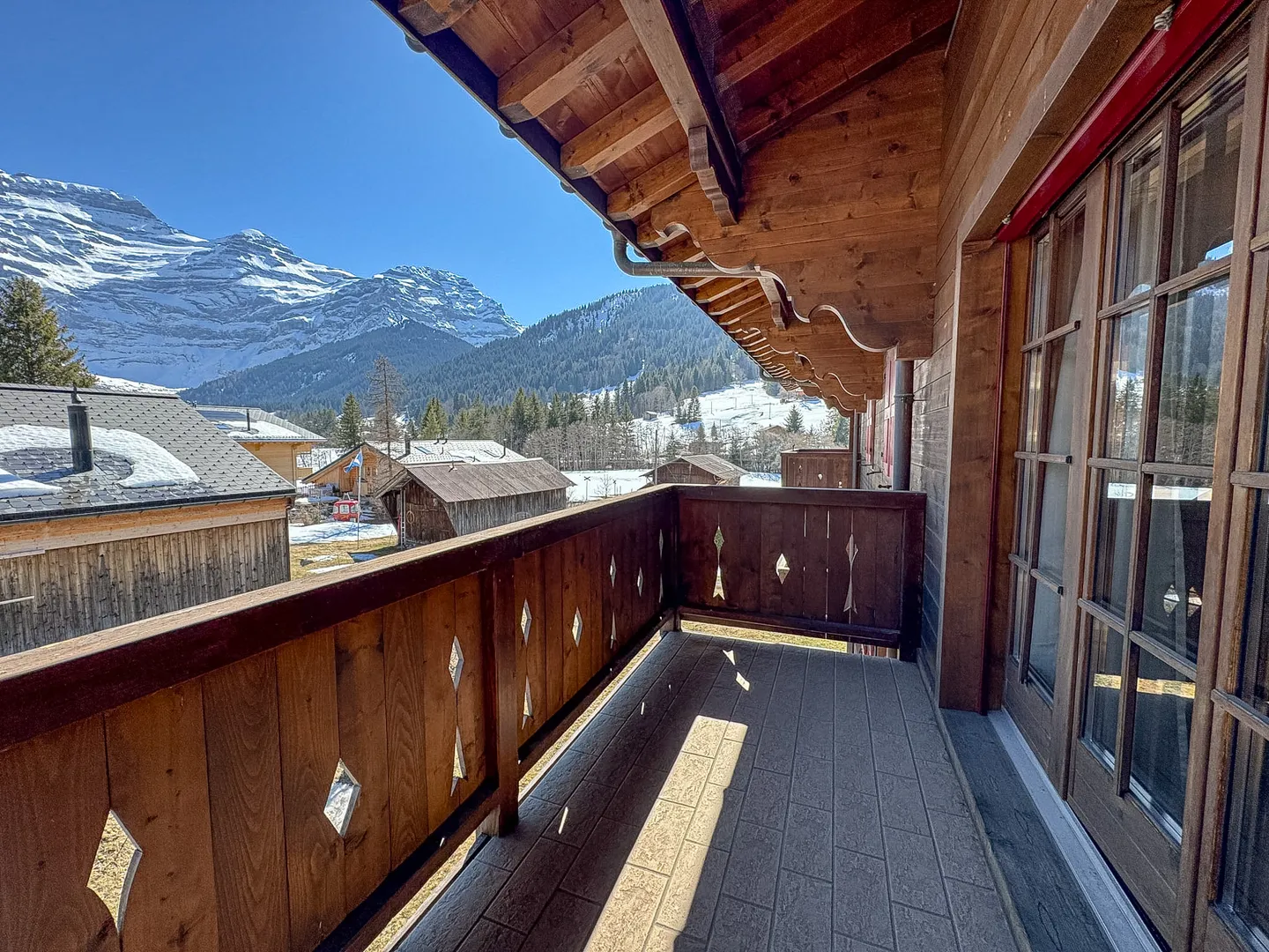 1-Zimmer-Wohnung - Diablerets Parc Residenz - Les Diablerets - Foto 7 von 14