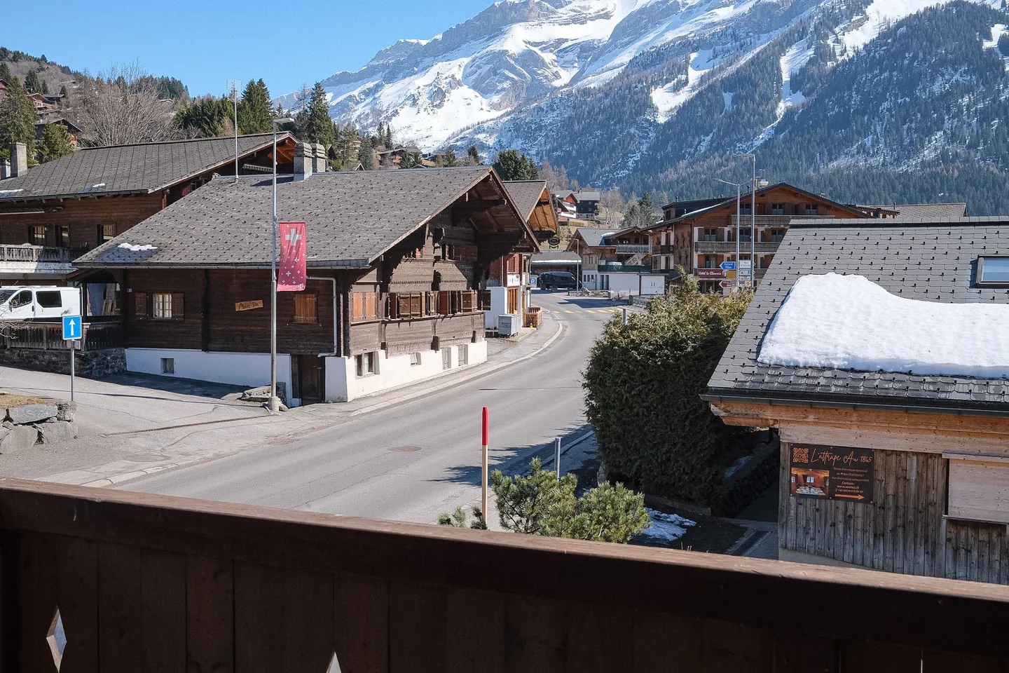 1-Zimmer-Wohnung - Diablerets Parc Residenz - Les Diablerets - Foto 12 von 14