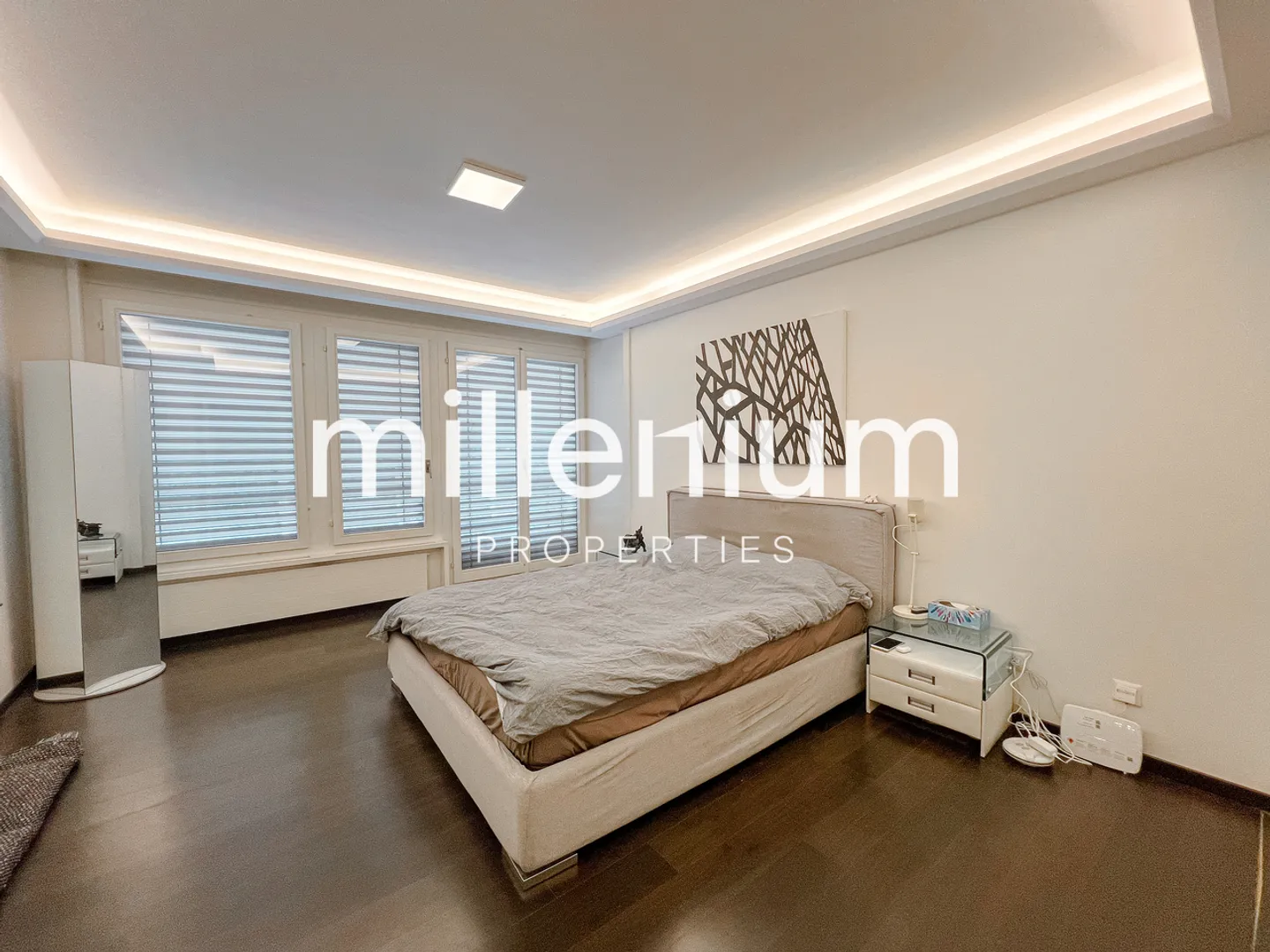 Wunderschöne möblierte Wohnung mit Blick auf den Jet d'eau - Foto 6 von 8