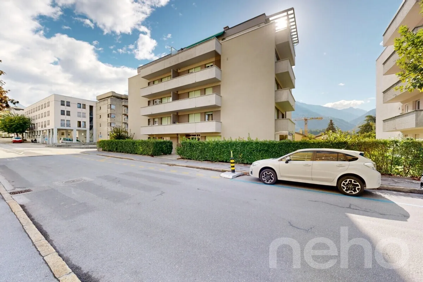 Geräumiges Studio im Herzen von Sierre mit nach Süden ausgerichtetem Balkon - Foto 8 von 12