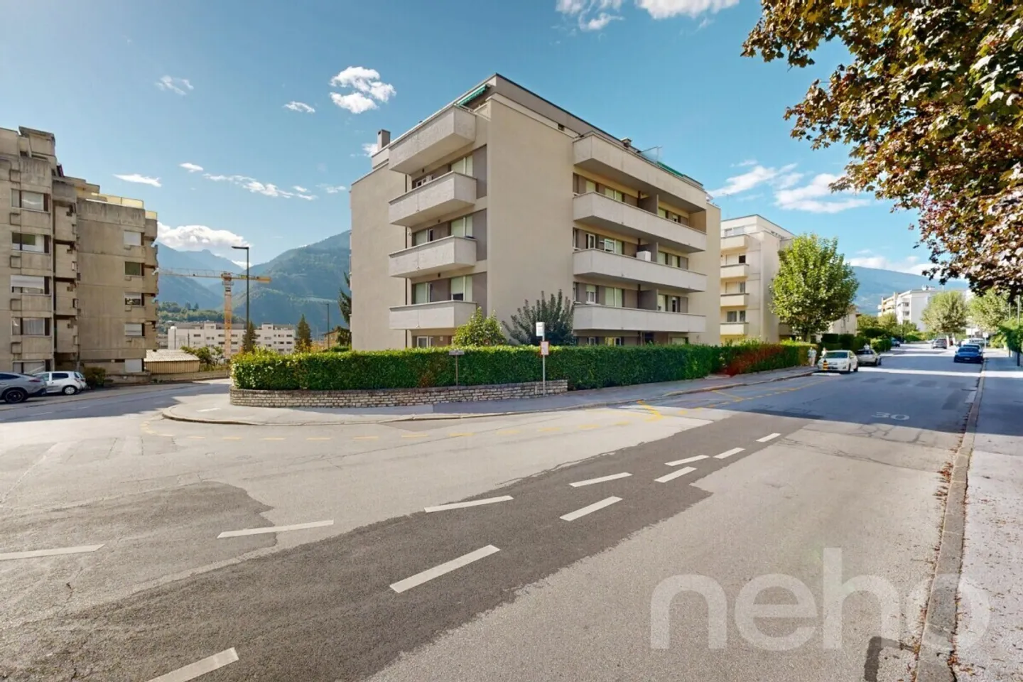 Geräumiges Studio im Herzen von Sierre mit nach Süden ausgerichtetem Balkon - Foto 9 von 12