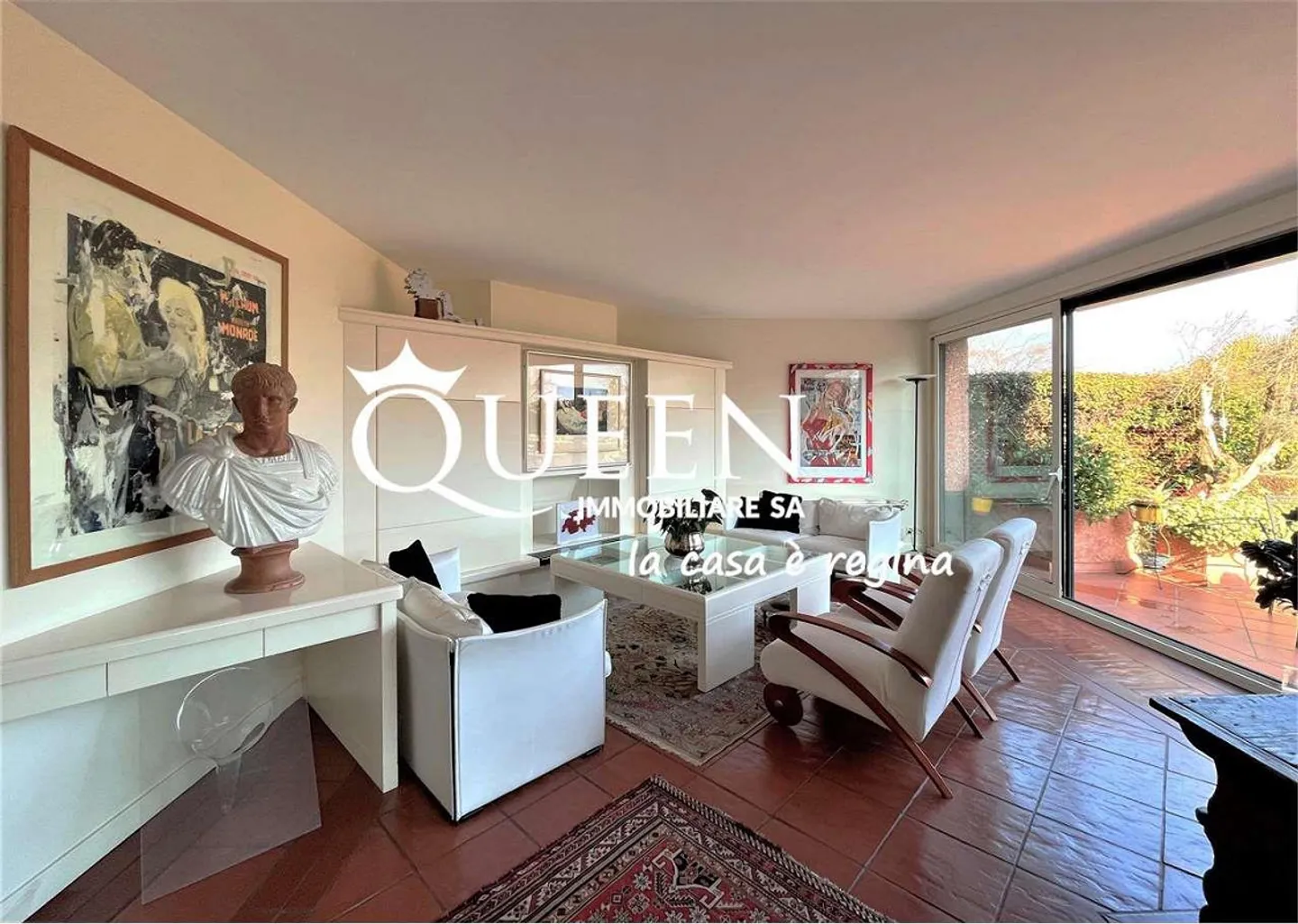 Gentilino : appartement 3.5 pièces, 150 m², rénové, piscine, dans - Photo 2 sur 7