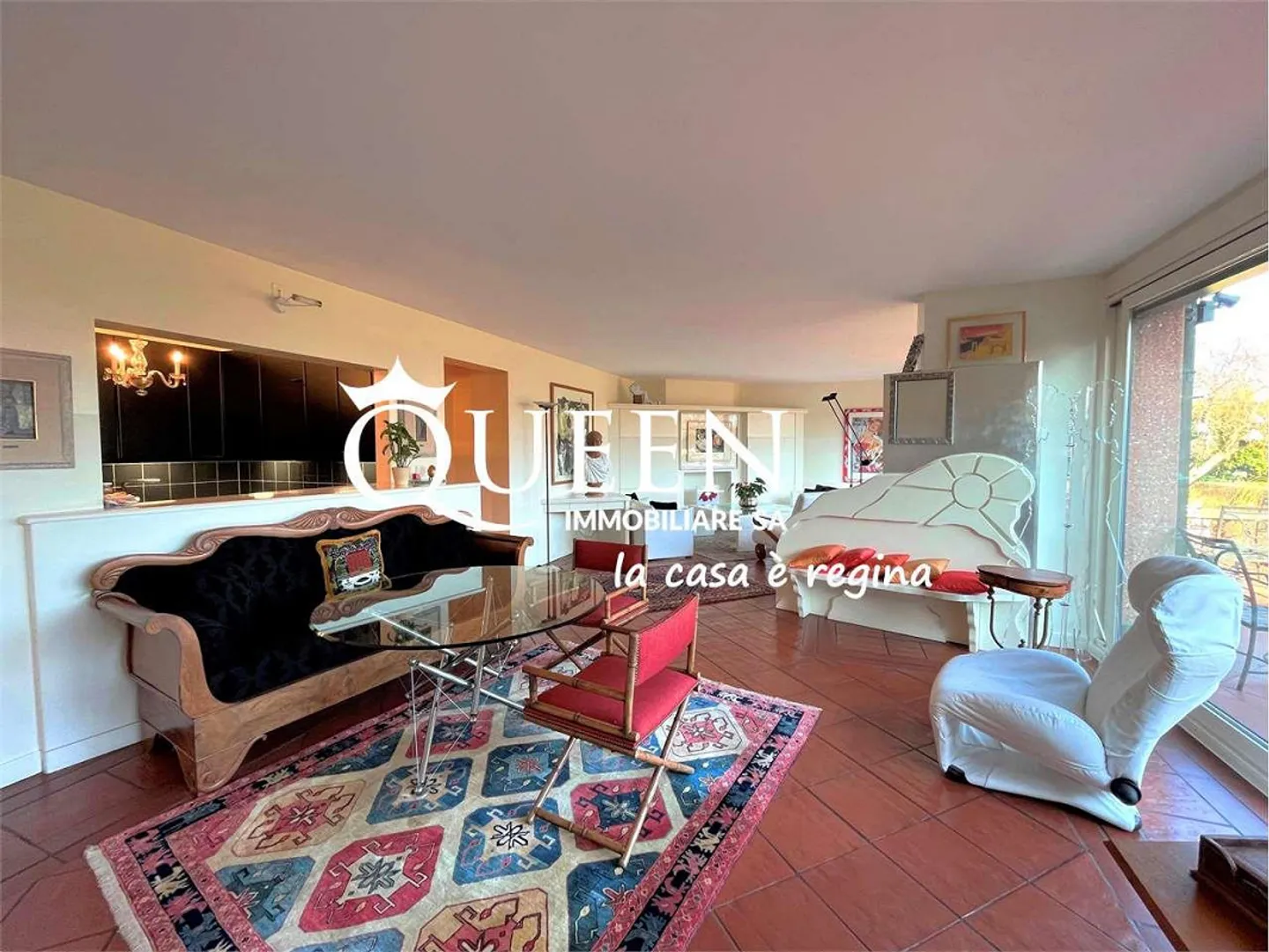 Gentilino : appartement 3.5 pièces, 150 m², rénové, piscine, dans - Photo 4 sur 7