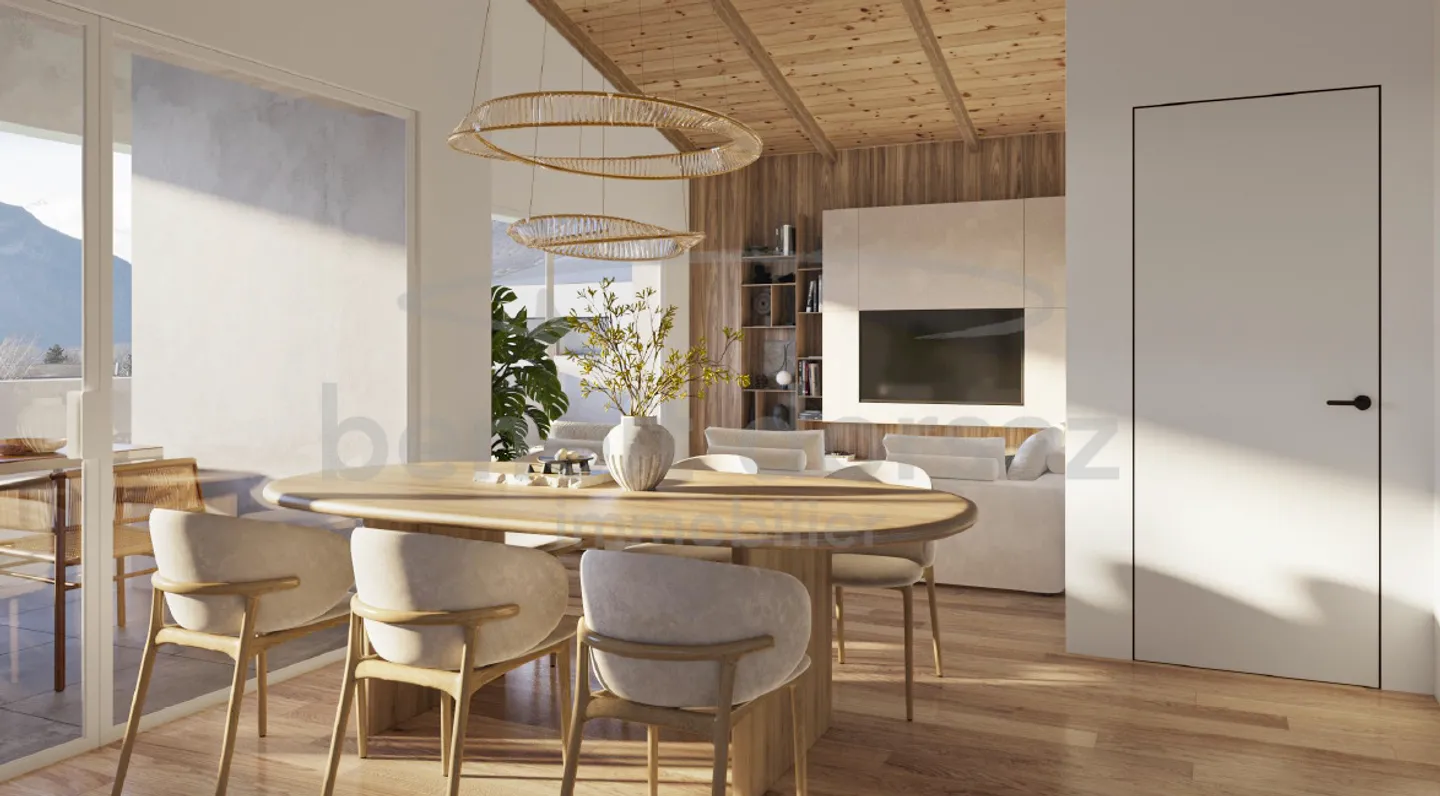 Nouvel appartement 4,5 pièces à Leytron - Photo 2 sur 4