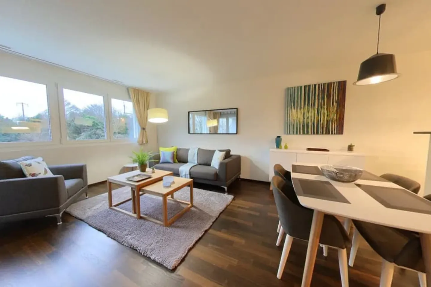 Luminoso appartamento con 1 camera da letto, balcone e parcheggio - Morges centrale - Foto 1 di 6