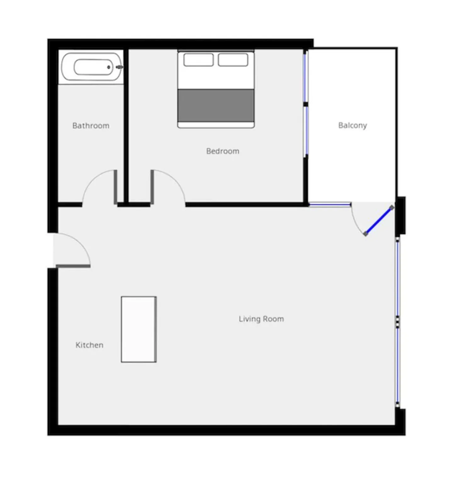 Luminoso appartamento con 1 camera da letto, balcone e parcheggio - Morges centrale - Foto 6 di 6
