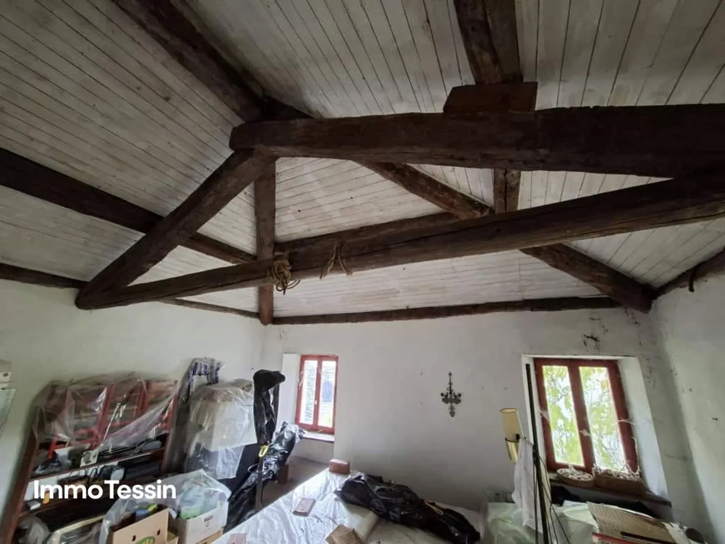 PREZZO TOP: Casa ticinese originale con estensione e area esterna in posizione tranquilla - Foto 7 di 11