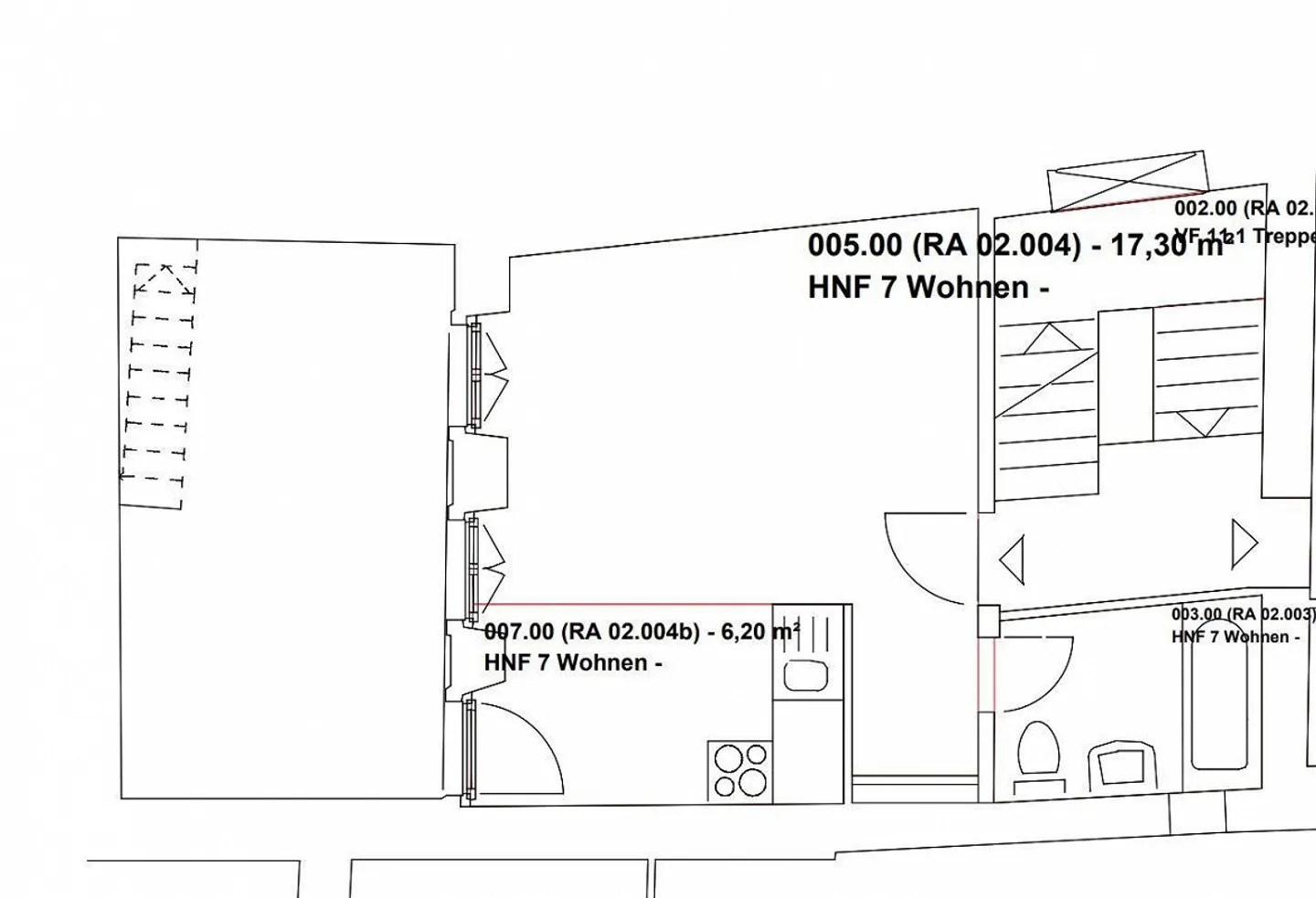 Studio n3 im 2. Stock in Romainmôtier, ideal gelegen - Foto 8 von 8