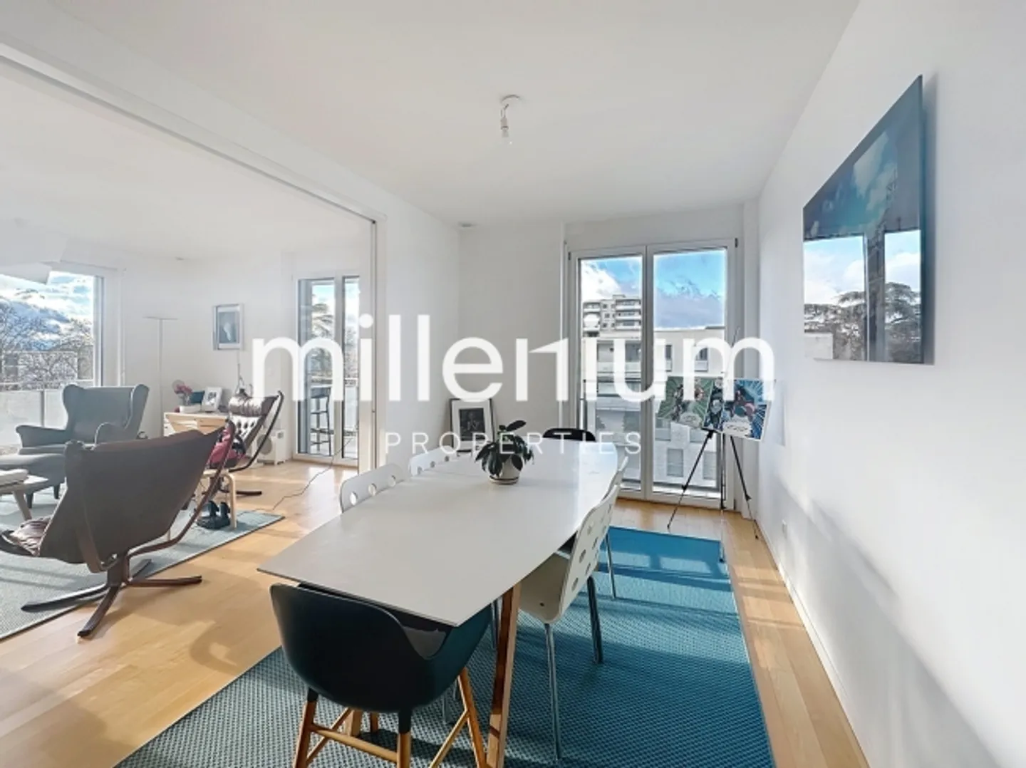 Geräumige helle Wohnung in Cologny - Foto 5 von 12