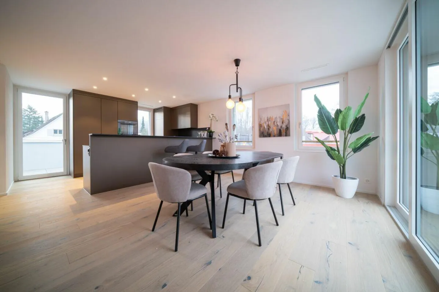 3 1/2 Zimmer Attika in Zollikerberg - steueroptimiertes Stadtdomizil - Foto 2 von 8