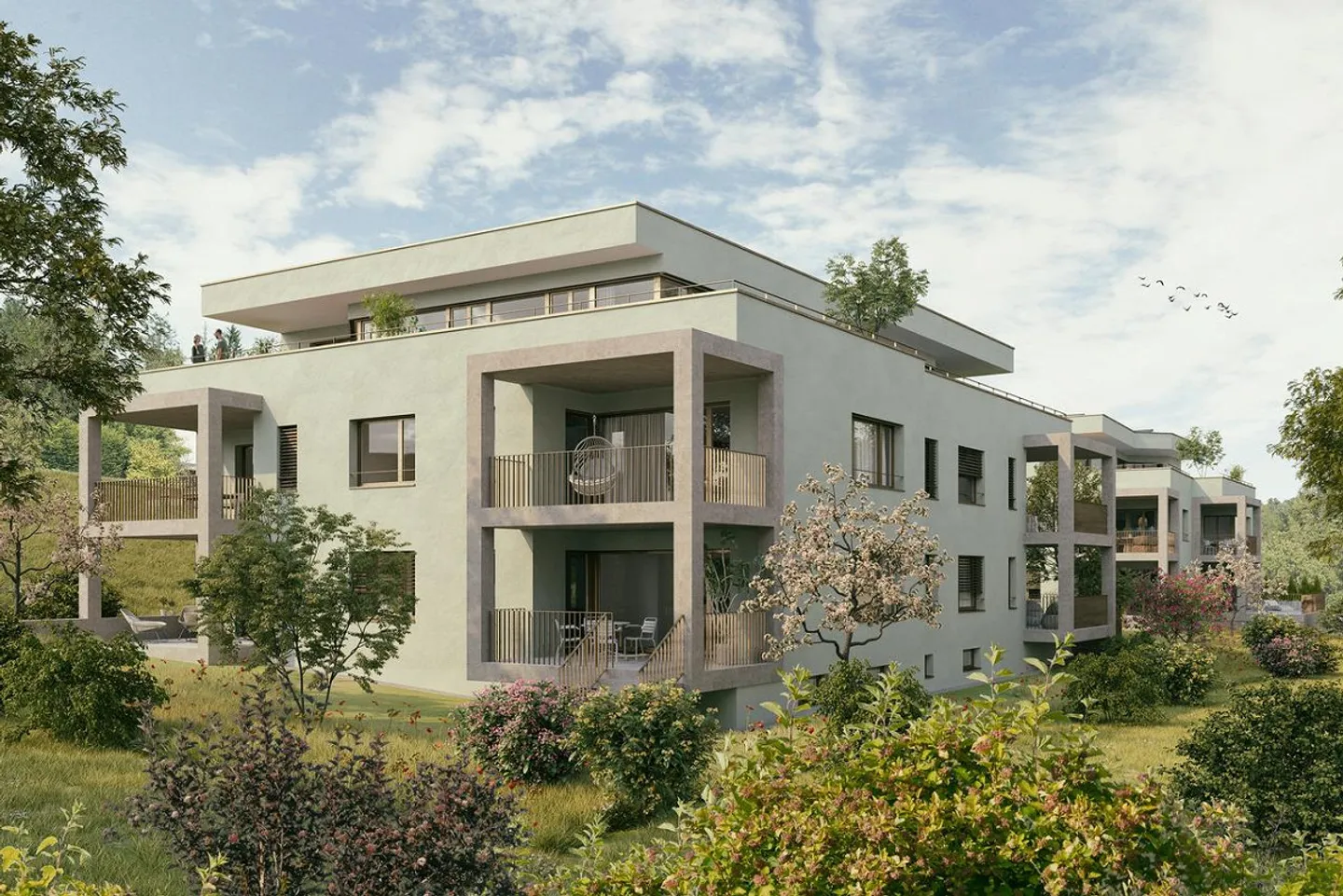 Attraktive Gartenwohnung mit grossem Mehrzweckraum - Foto 7 von 8