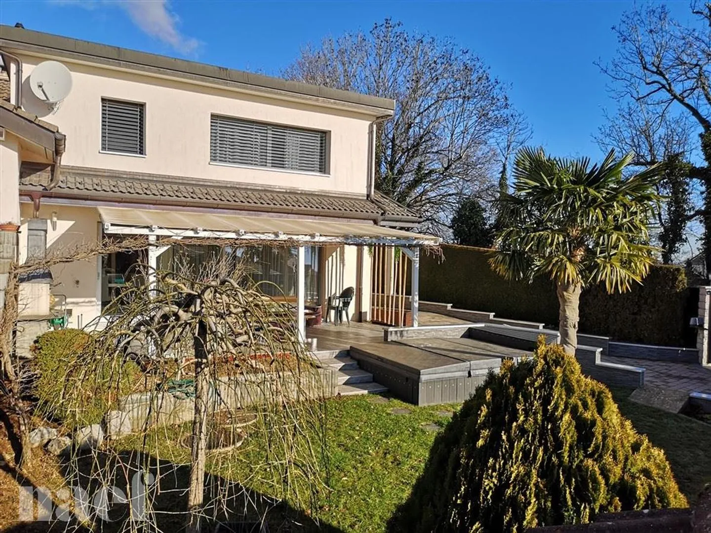 Bella casa a schiera con vista sul lago e sul Monte Bianco, terrazza - Foto 1 di 9