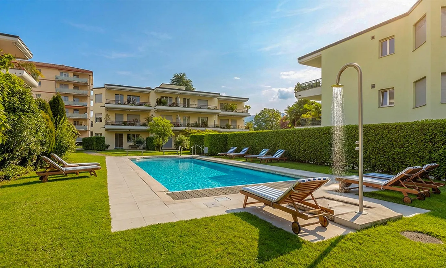 Deuxième maison - 3,5 pièces avec jardin à Caslano - Photo 2 sur 9