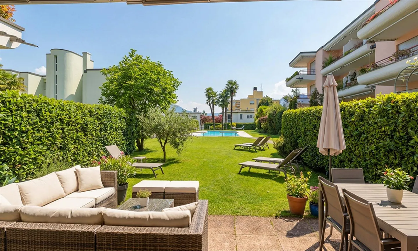 Deuxième maison - 3,5 pièces avec jardin à Caslano - Photo 1 sur 9