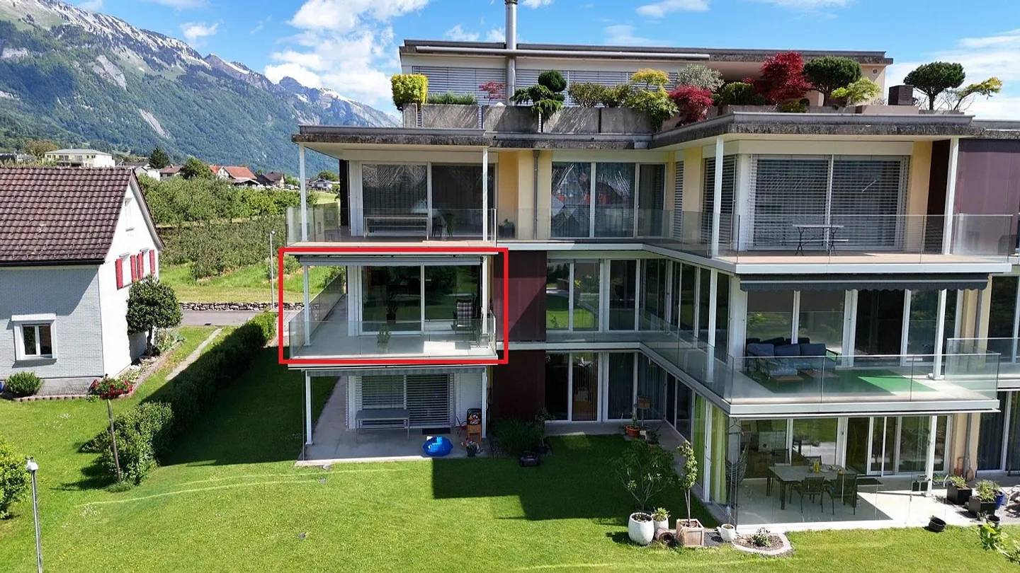 Moderne Wohnung mit Bergsicht - Foto 13 von 14
