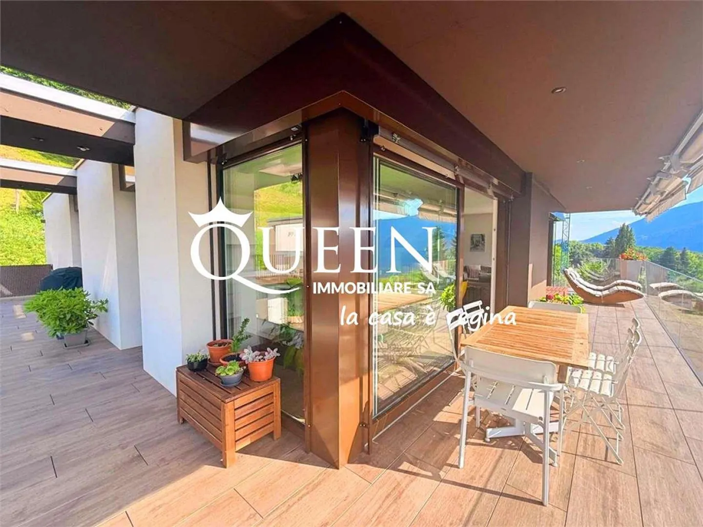 Rovio: penthouse 4.5 rooms, 125 sqm, terrace 80 sqm, view of Lake Lugano - Photo 5 of 8