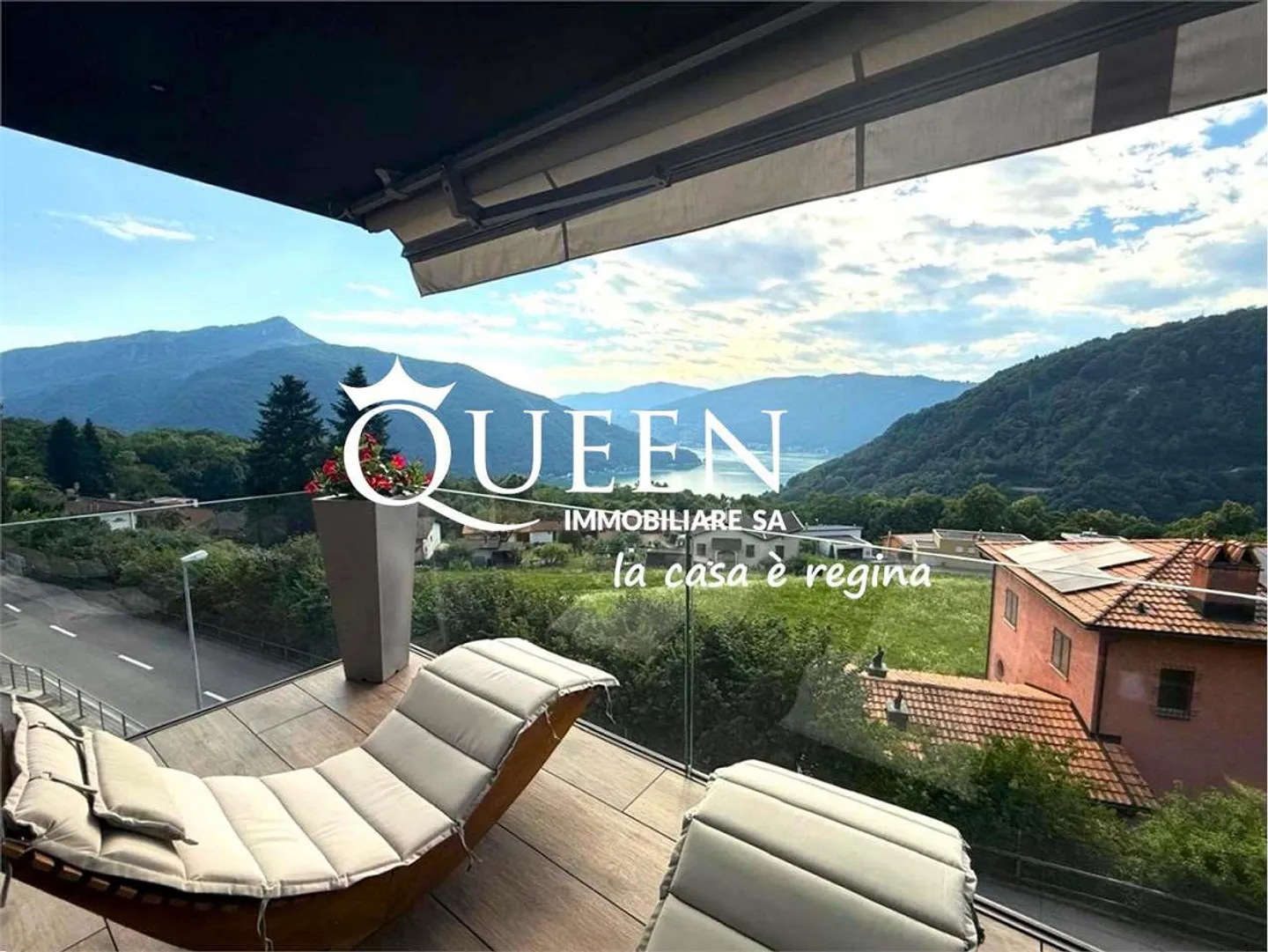 Rovio: penthouse 4.5 rooms, 125 sqm, terrace 80 sqm, view of Lake Lugano - Photo 8 of 8