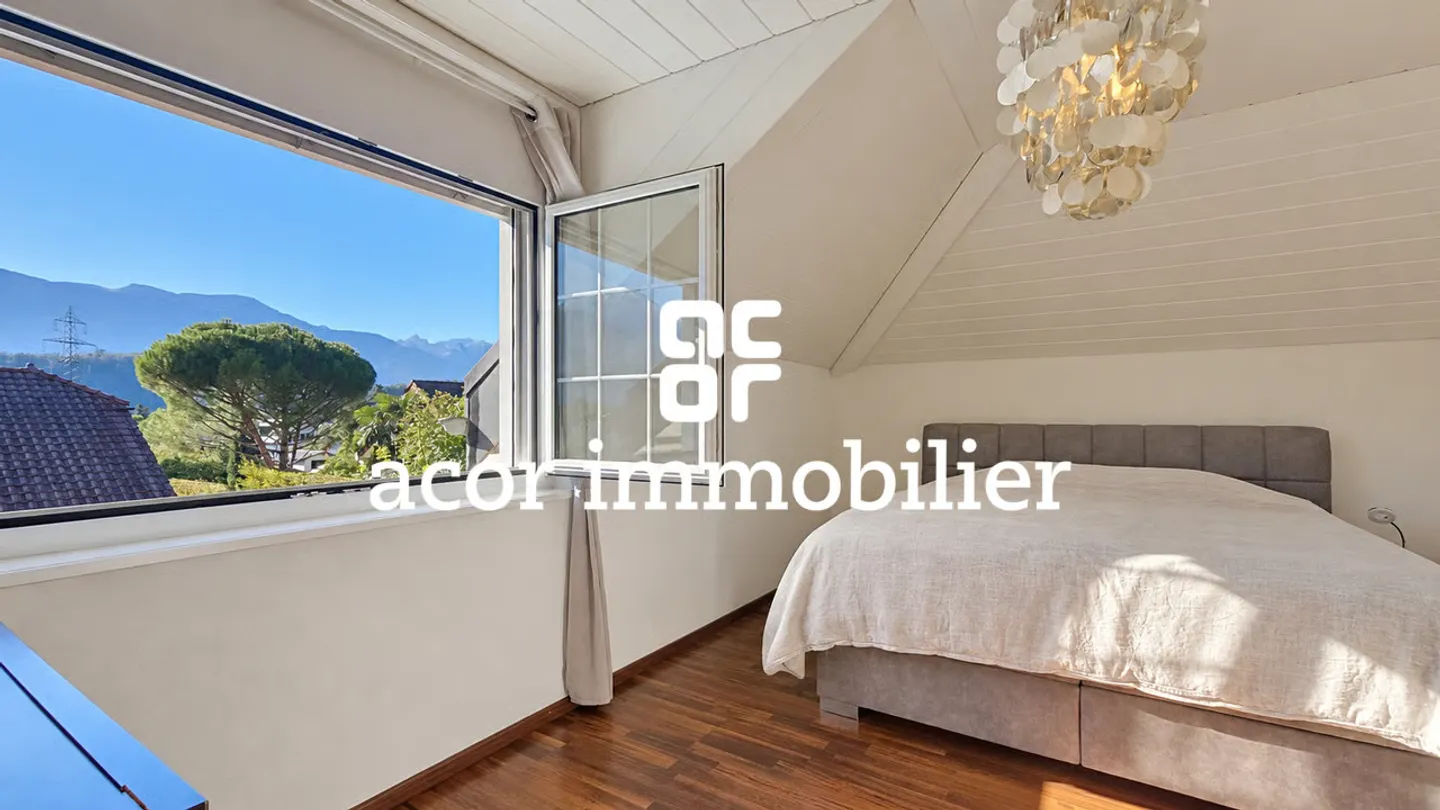 6,5-Zimmer-Villa mit beheiztem Pool gegenüber den Dents-du-Midi - Foto 7 von 10