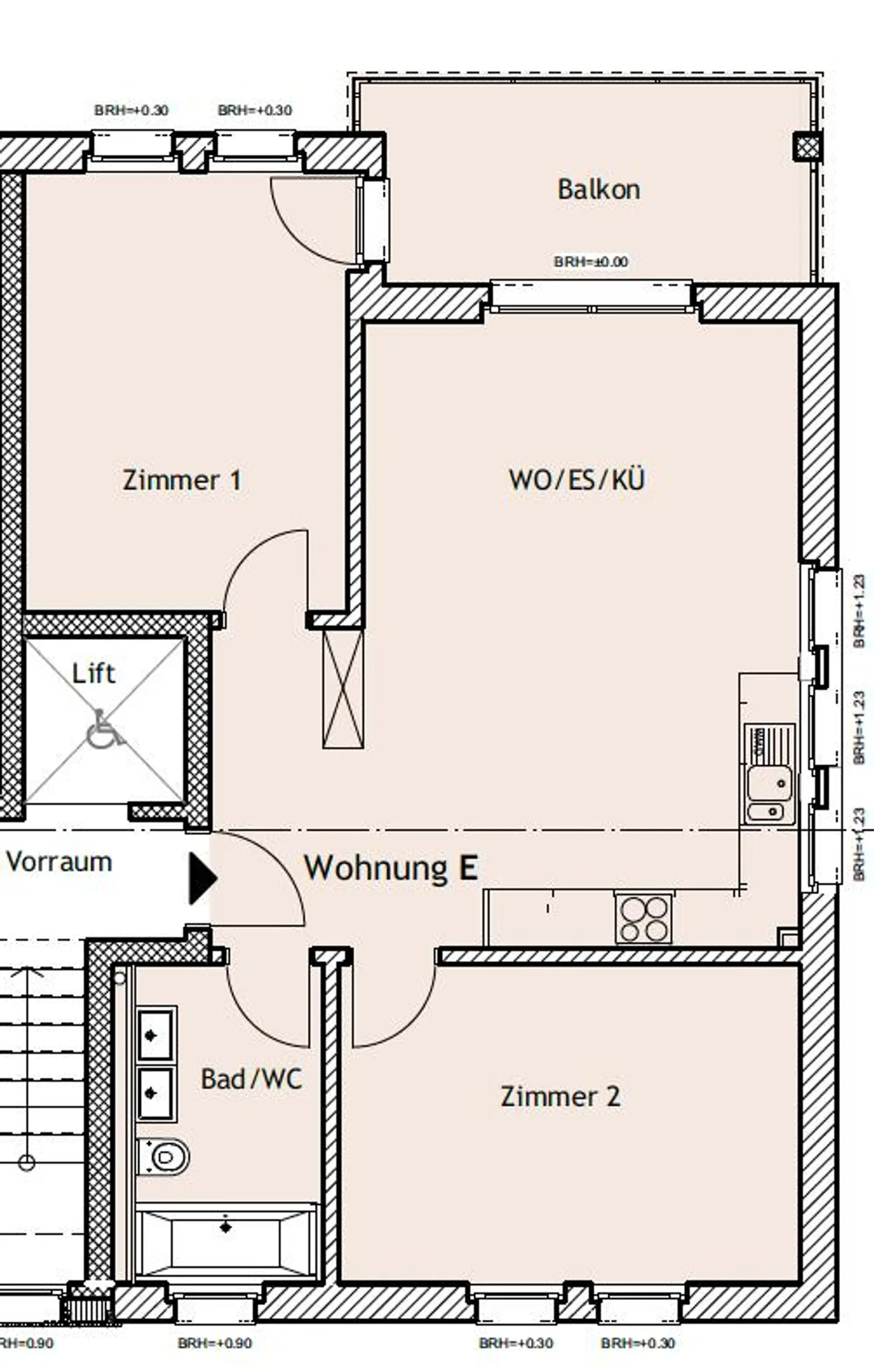 3.5 Room Apartment - Photo 2 of 2