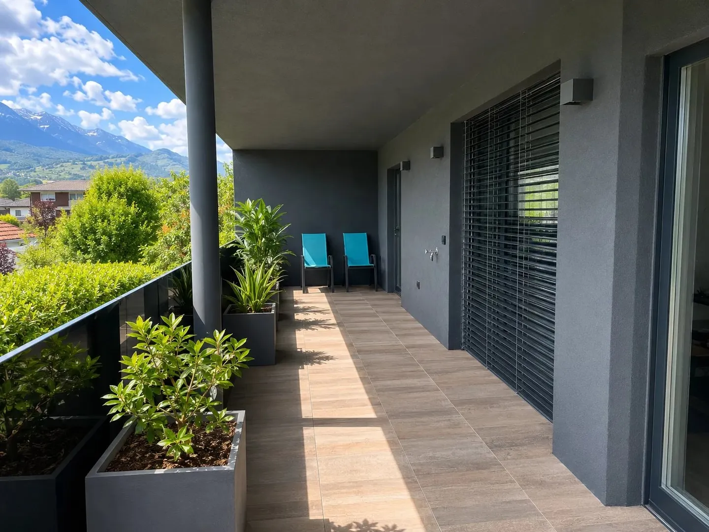 3,5-Zimmer-Wohnung mit großer überdachter Terrasse - Foto 3 von 27
