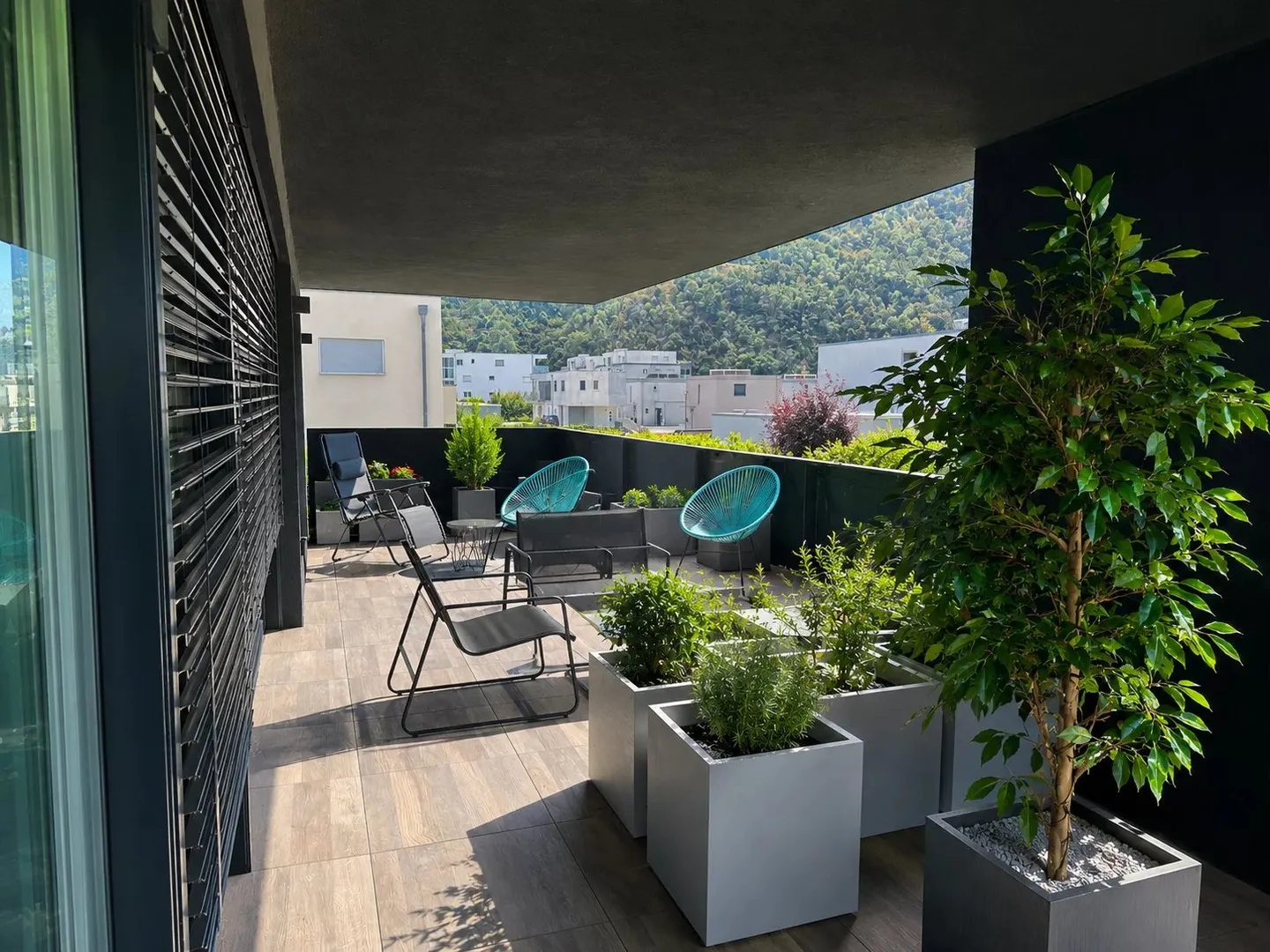 3,5-Zimmer-Wohnung mit großer überdachter Terrasse - Foto 5 von 27