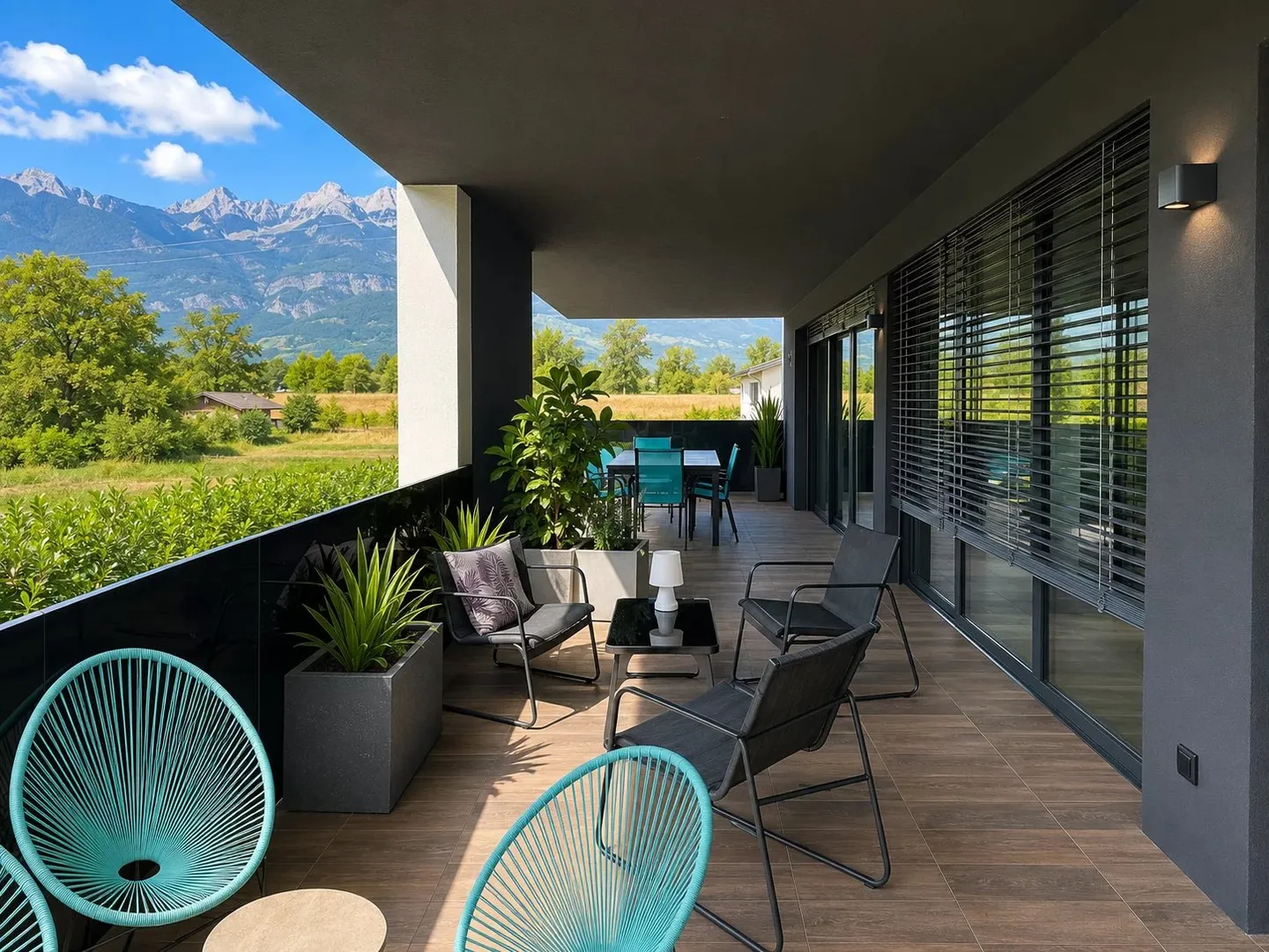 3,5-Zimmer-Wohnung mit großer überdachter Terrasse - Foto 2 von 27