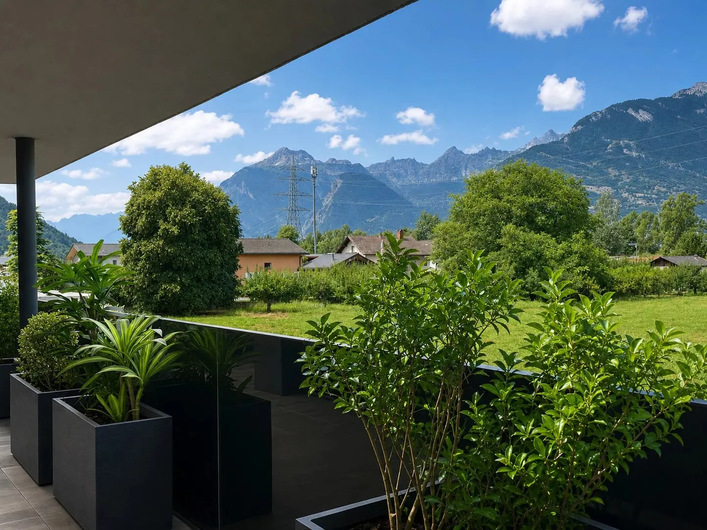 3,5-Zimmer-Wohnung mit großer überdachter Terrasse - Foto 6 von 27