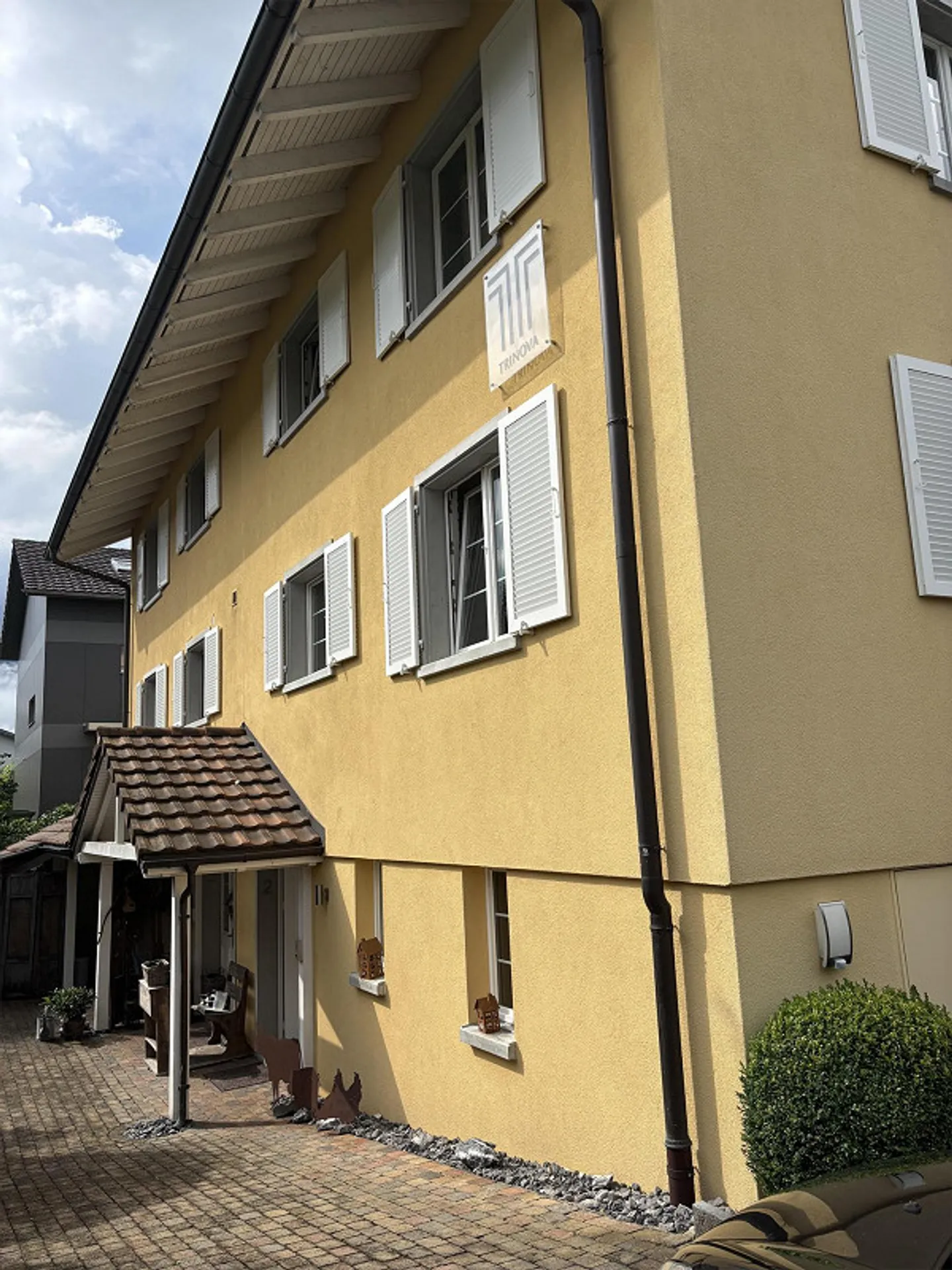Wohnen und Arbeiten in Doppelhausteil mit Blick ins Grüne - Foto 3 von 30