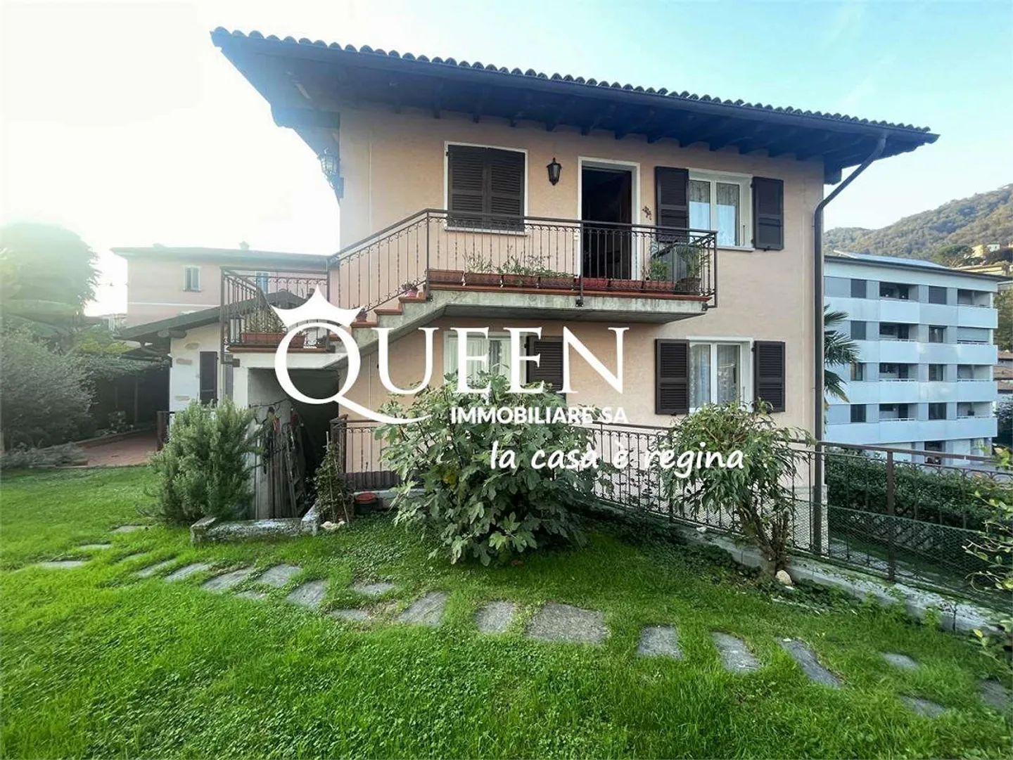 Vacallo: duplex apartment 4.5 rooms, 140 sqm, garden, quiet area - Photo 10 of 11