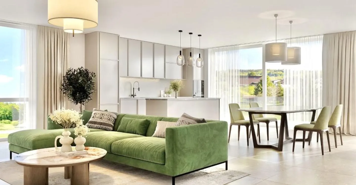 New 4.5-room apartment in Remaufens - lot01 - Photo 1 of 8
