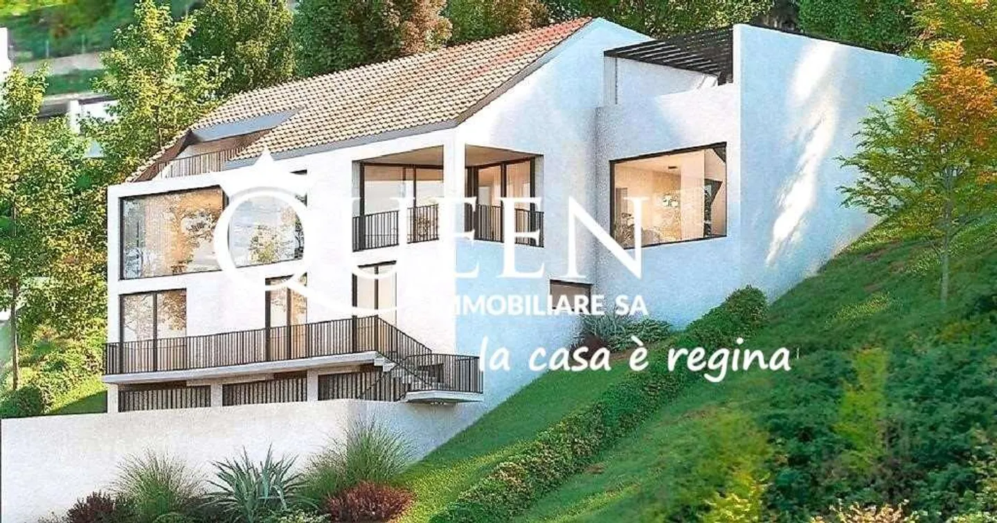 Sagno: Villa-Projekt 5,5 Zimmer, 210 m², moderne Technologie, Terrasse - Foto 4 von 5