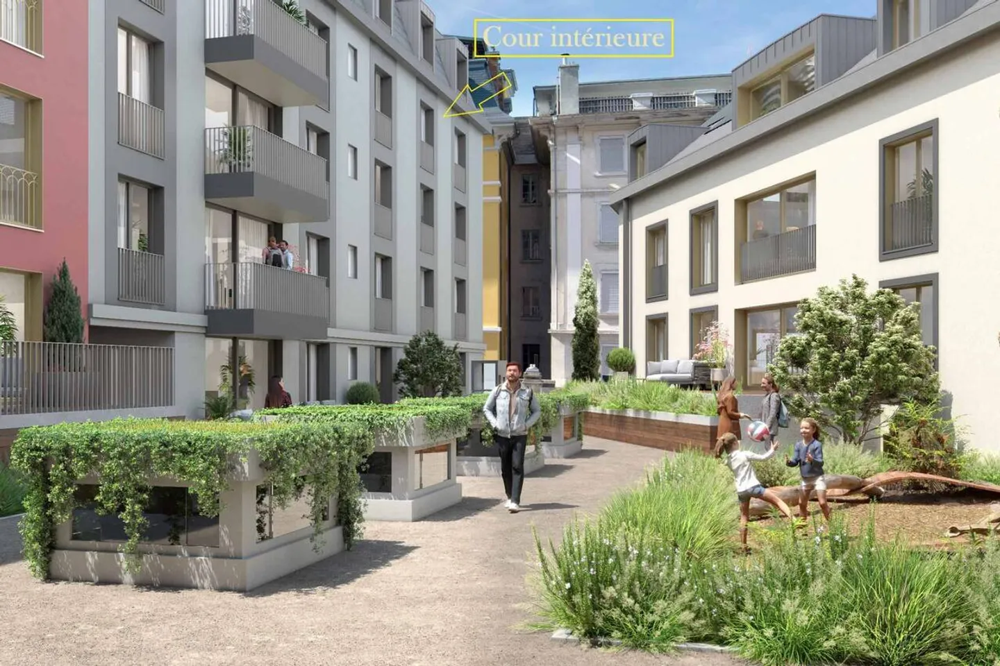 Superbo nuovo appartamento d'angolo di 4.5 locali - Sud-Ovest 97 m2 + Balcone - Foto 4 di 5