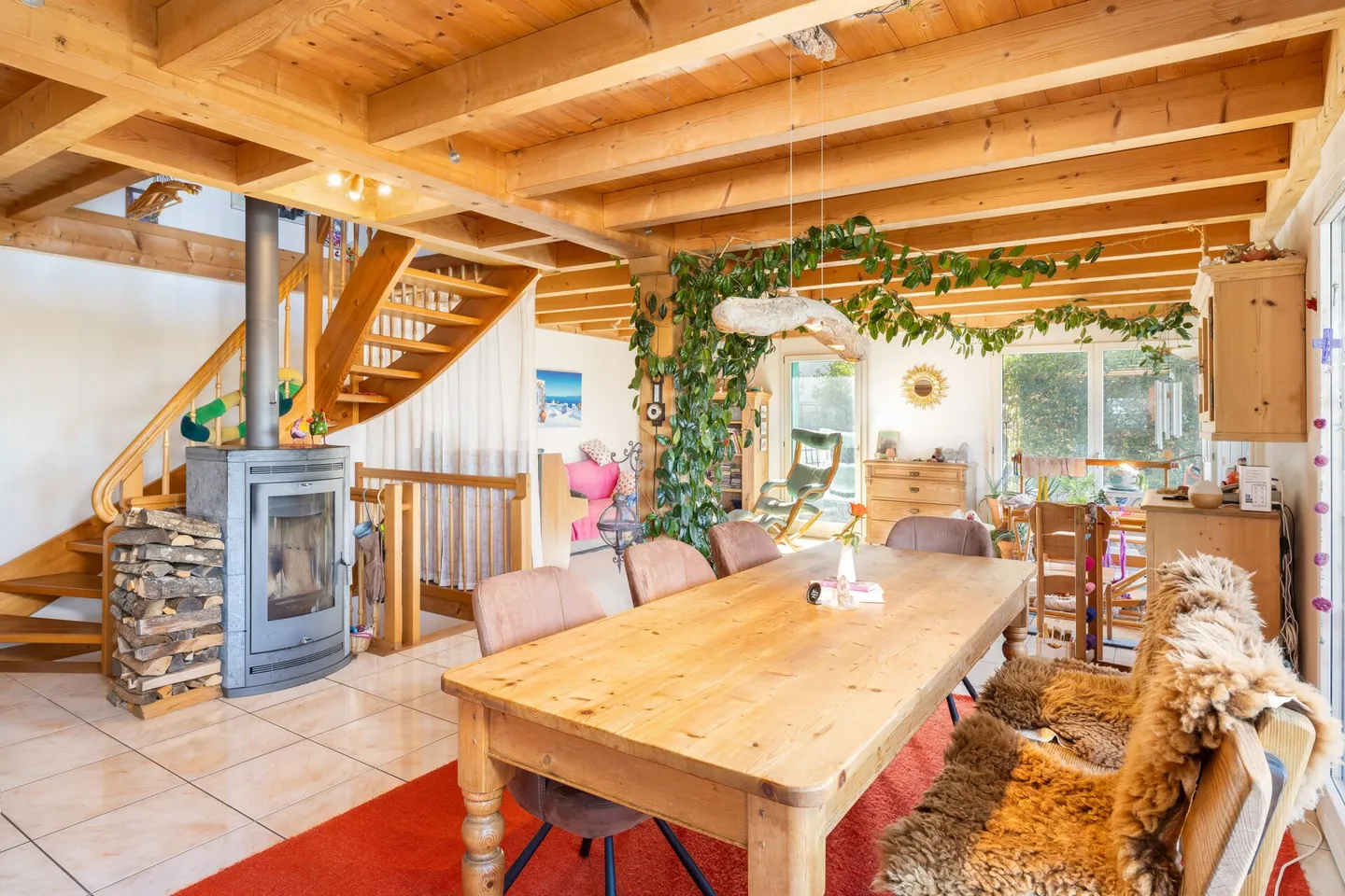 Semi-detached house in Minergie wooden construction - Photo 2 of 17