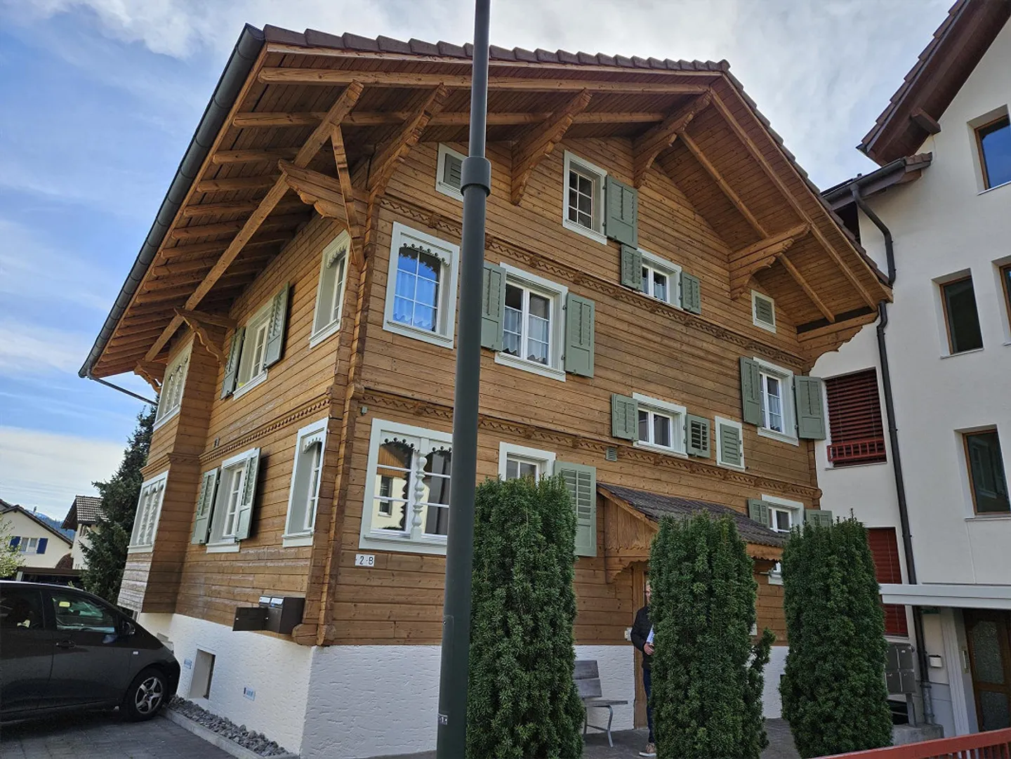 3.5 - Zimmer-Wohnung im charmanten Chalet, Ruswil - Foto 1 von 13