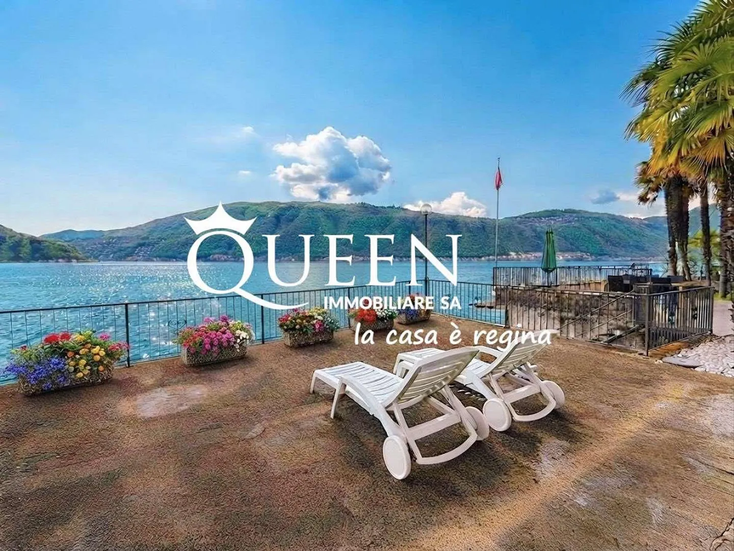 Villa pieds dans l'eau à Bissone - Photo 7 sur 13