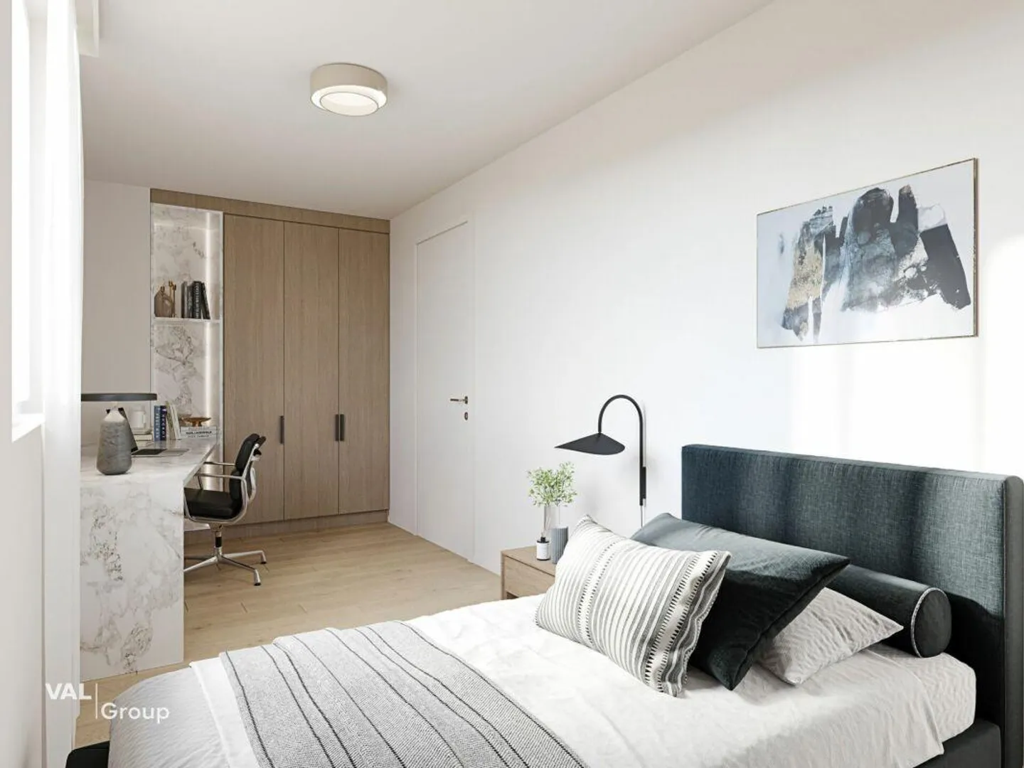 Ein modulares Duplex zur Kombination von Privatleben und beruflicher Tätigkeit... - Foto 8 von 15