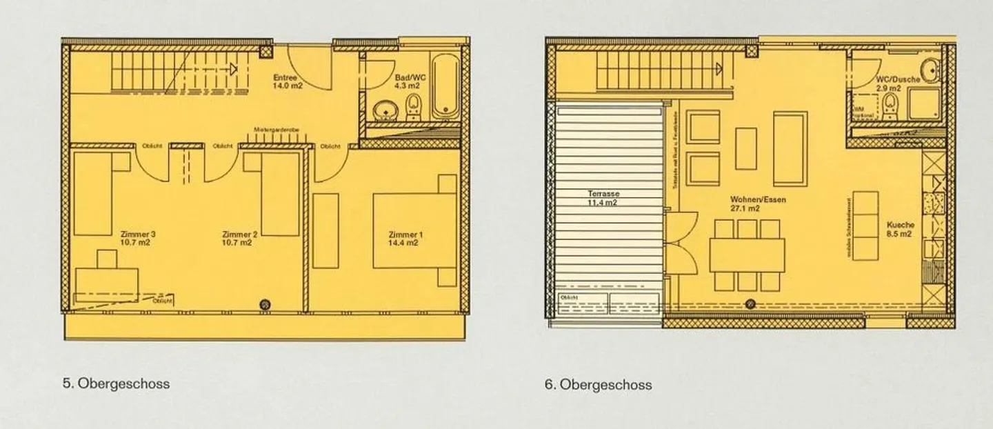 Appartamento luminoso 3.5-Maisonette vicino a Letzipark - Foto 7 di 7