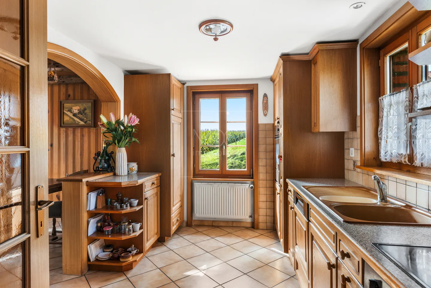 Single-family house partially renovated in Villarimboud - Photo 4 of 11