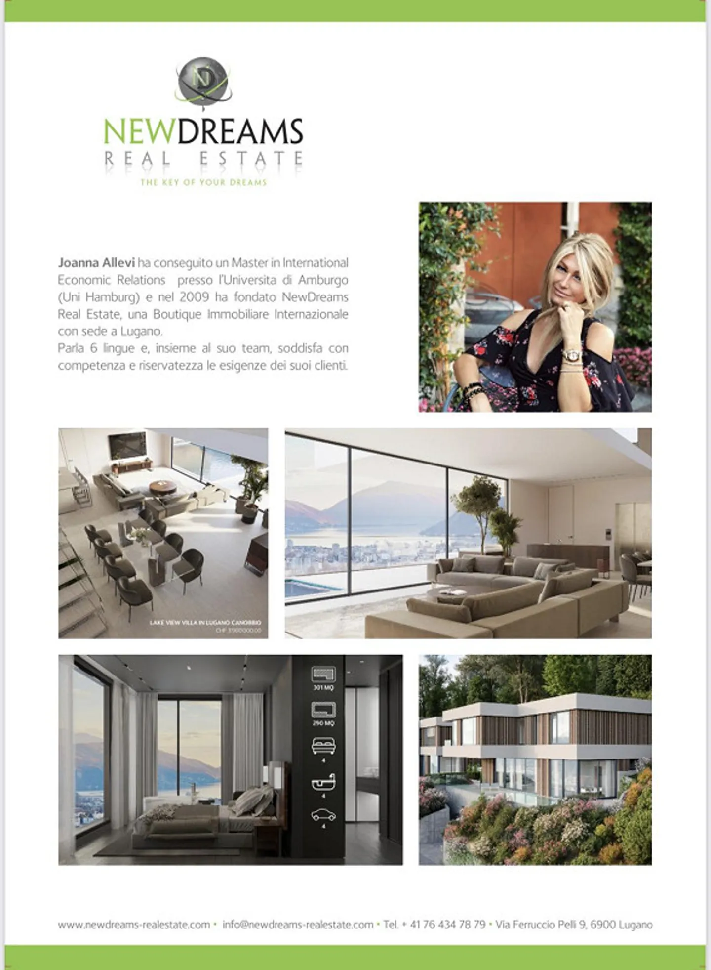 LUXURIÖSE VILLA MIT SEEBLICK IN LUGANO - CANOBBIO - Foto 5 von 5