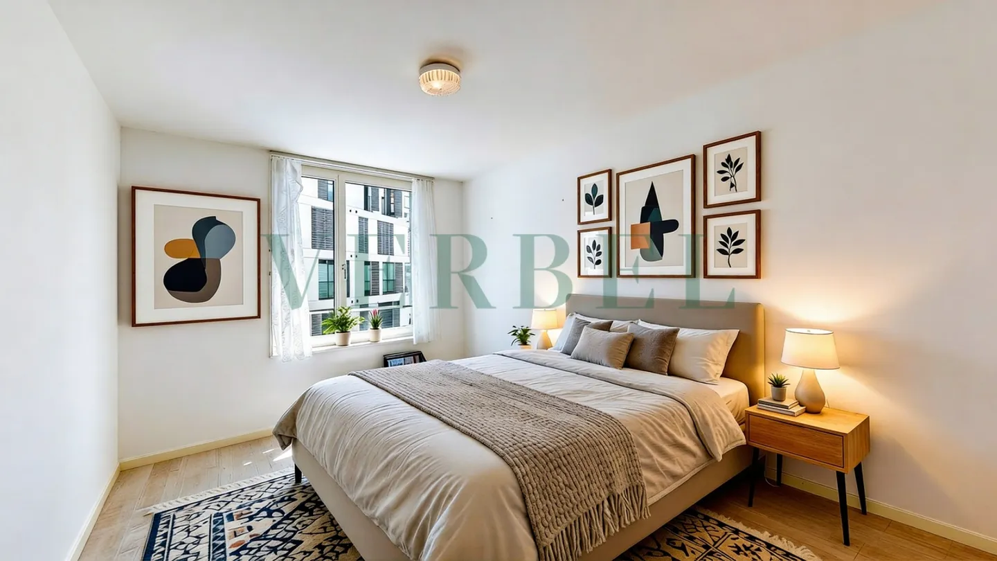 Wunderschöne 4,5-Zimmer-Wohnung mit Blick auf den Genfersee! - Foto 6 von 9