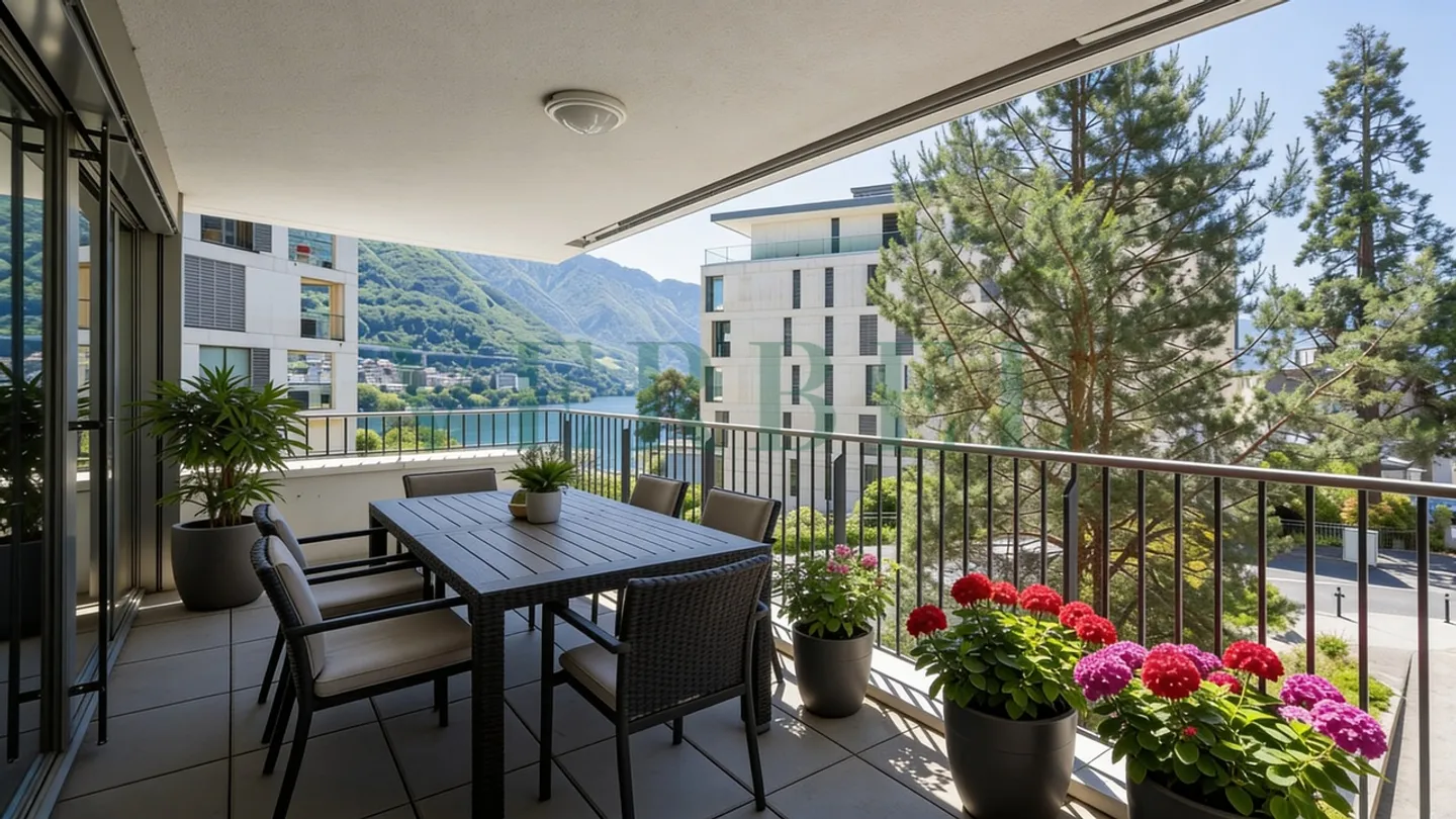 Wunderschöne 4,5-Zimmer-Wohnung mit Blick auf den Genfersee! - Foto 9 von 9