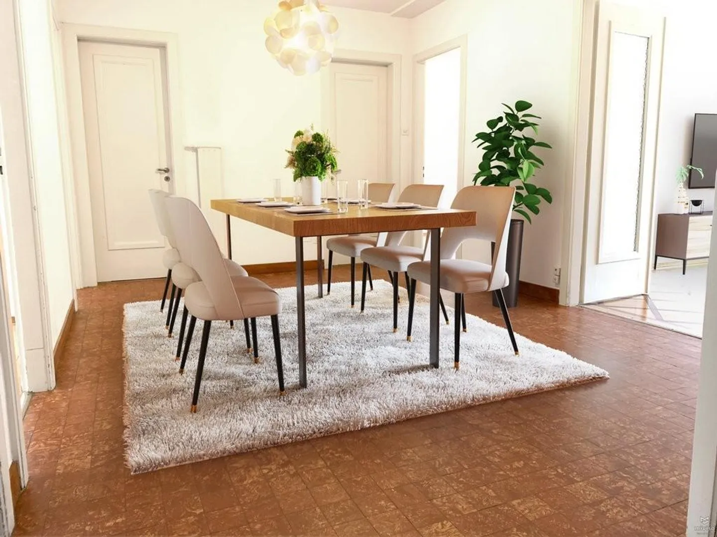 Charmante Wohnung in Fribourg - Foto 3 von 12