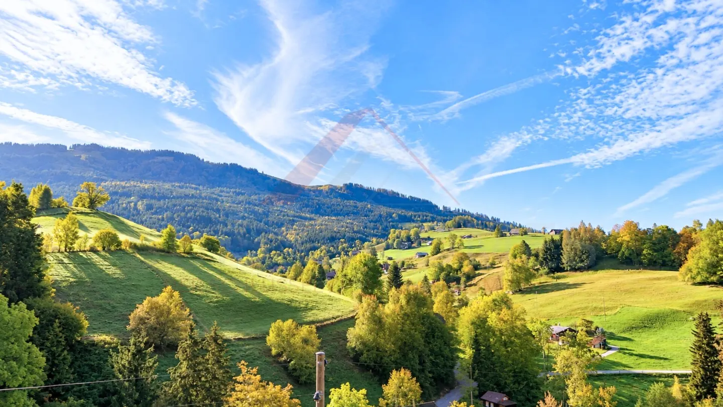 Terreno edificabile soleggiato con vista sulle montagne in una posizione tranquilla - Foto 5 di 6