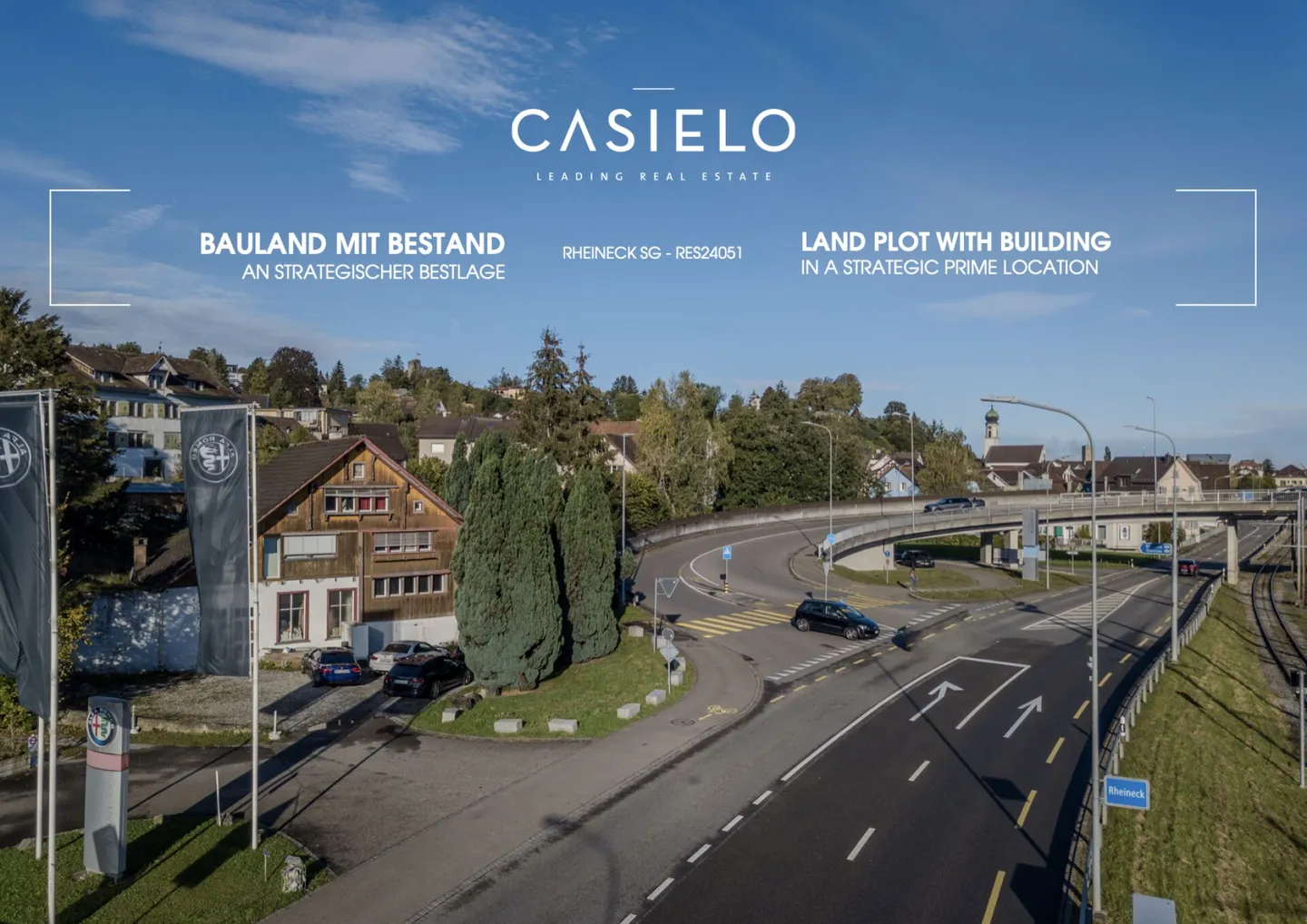 Terreno edificabile con proprietà esistente in una posizione strategica - Foto 1 di 2