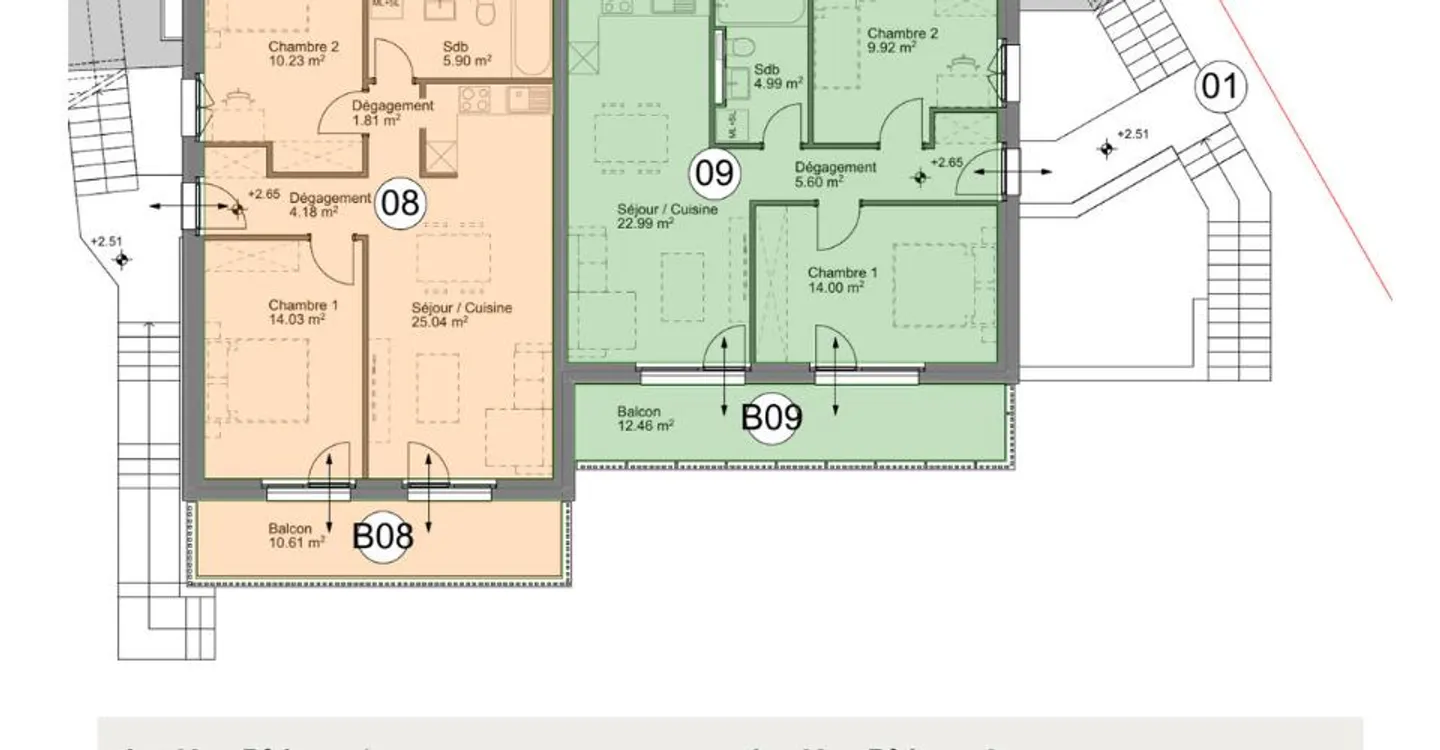 Appartamento 3.5 locali al 1° piano est - Foto 3 di 6