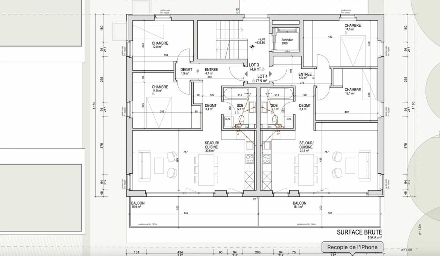 Appartamento di alta qualità con 3,5 stanze e balcone di 16 m2 - Foto 13 di 15