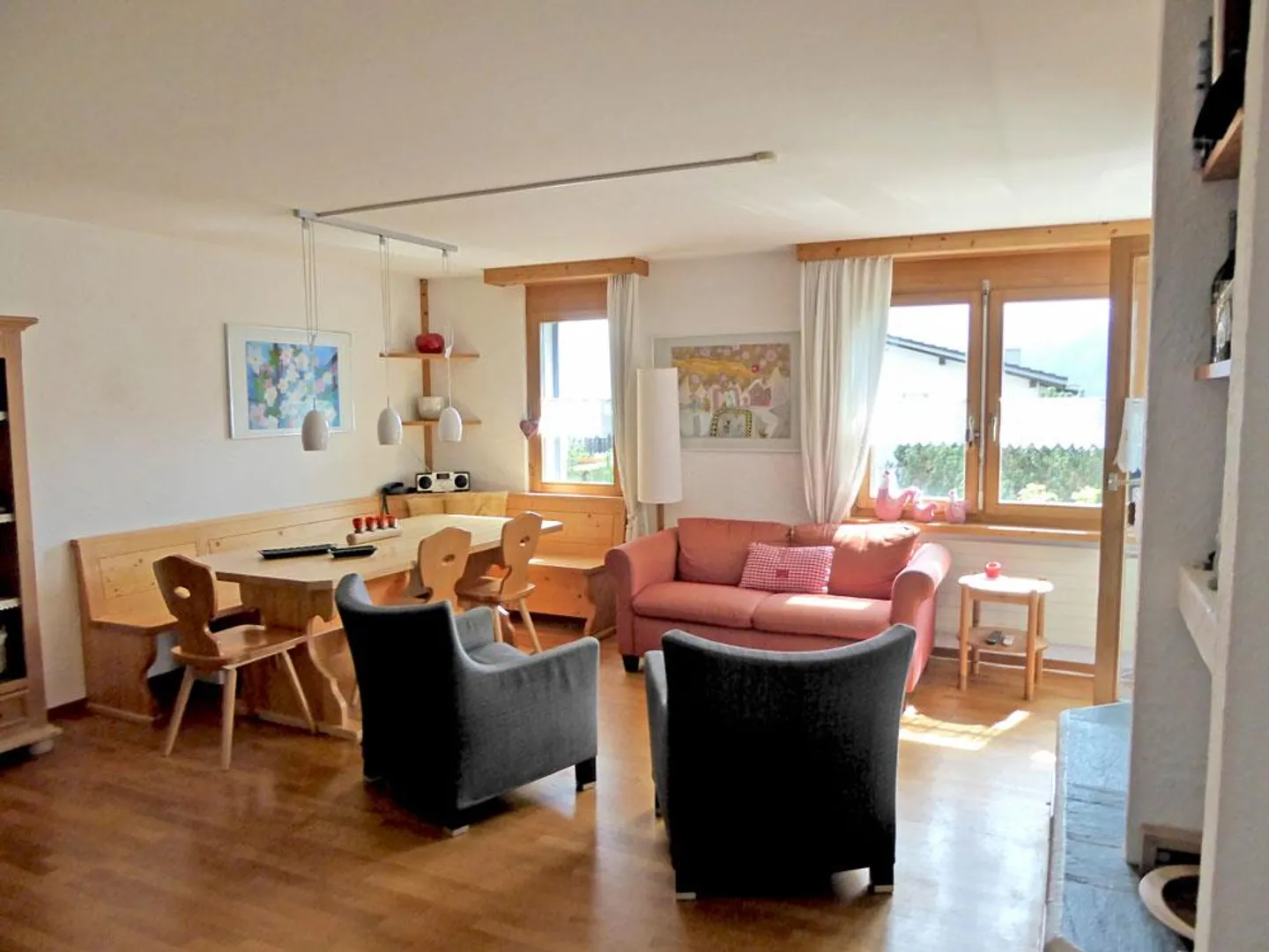 The special apartment in a unique location in Waltensburg - Photo 4 of 14