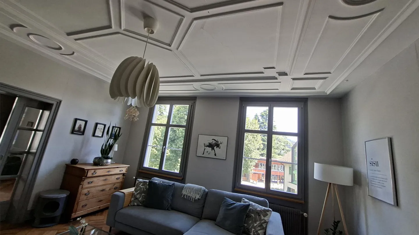 Appartement 5.5 pièces dans le style scandinave avec deux balcons - Photo 4 sur 19