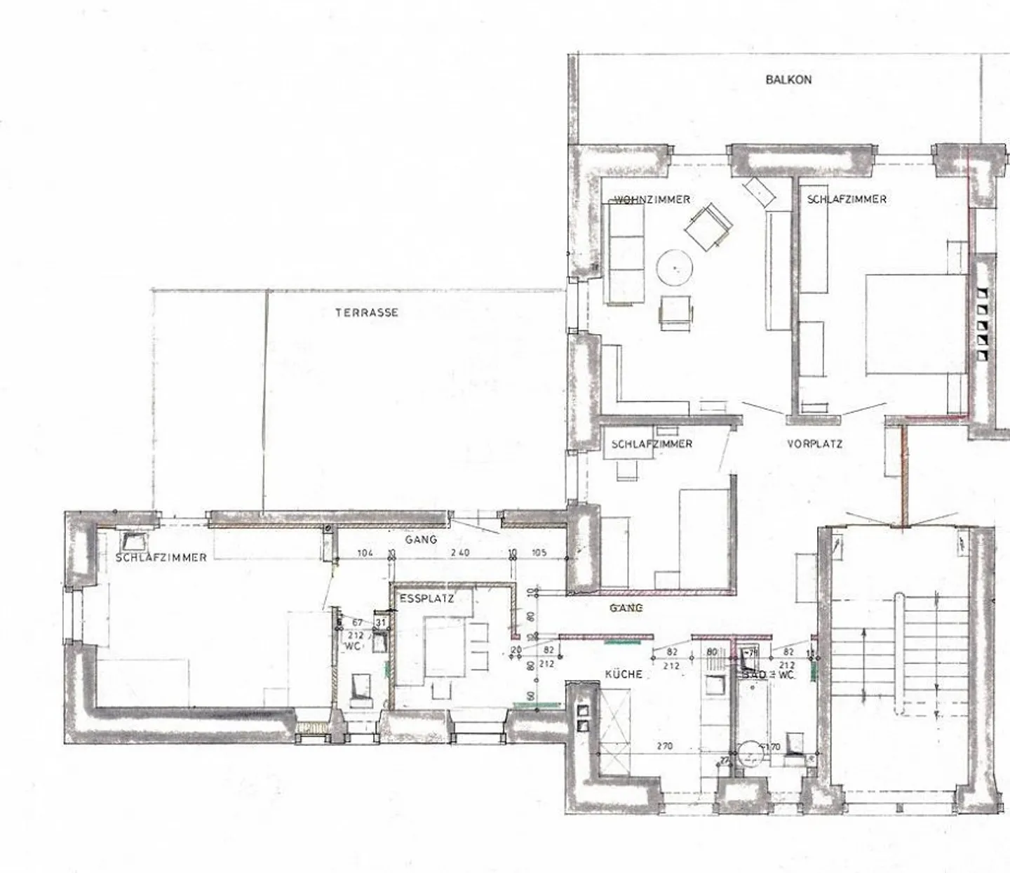 Helle 4.5-Zimmer Wohnung - Foto 3 von 9