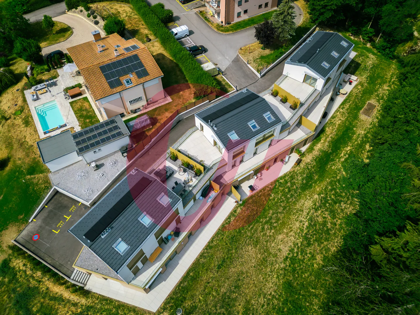 Appartamento/Villa con 5,5 stanze e vista mozzafiato in vendita a Sorens - Foto 1 di 10